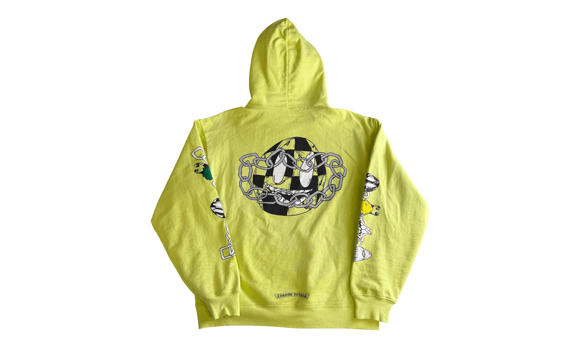 Chrome Hearts Matty Boy "Link" Lime Green Hoodie Size US L / EU 52-54 / 3 - 2 Thumbnail