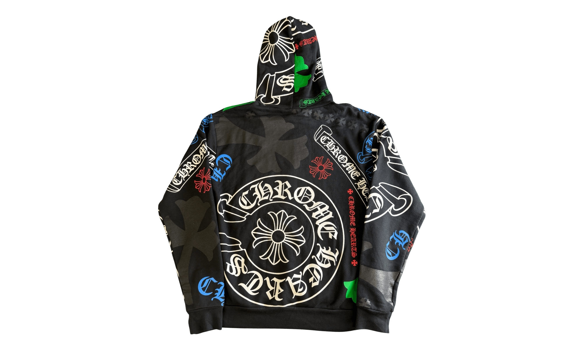 Chrome Hearts Stencil Hoodie Black Size US S / EU 44-46 / 1 - 2 Thumbnail