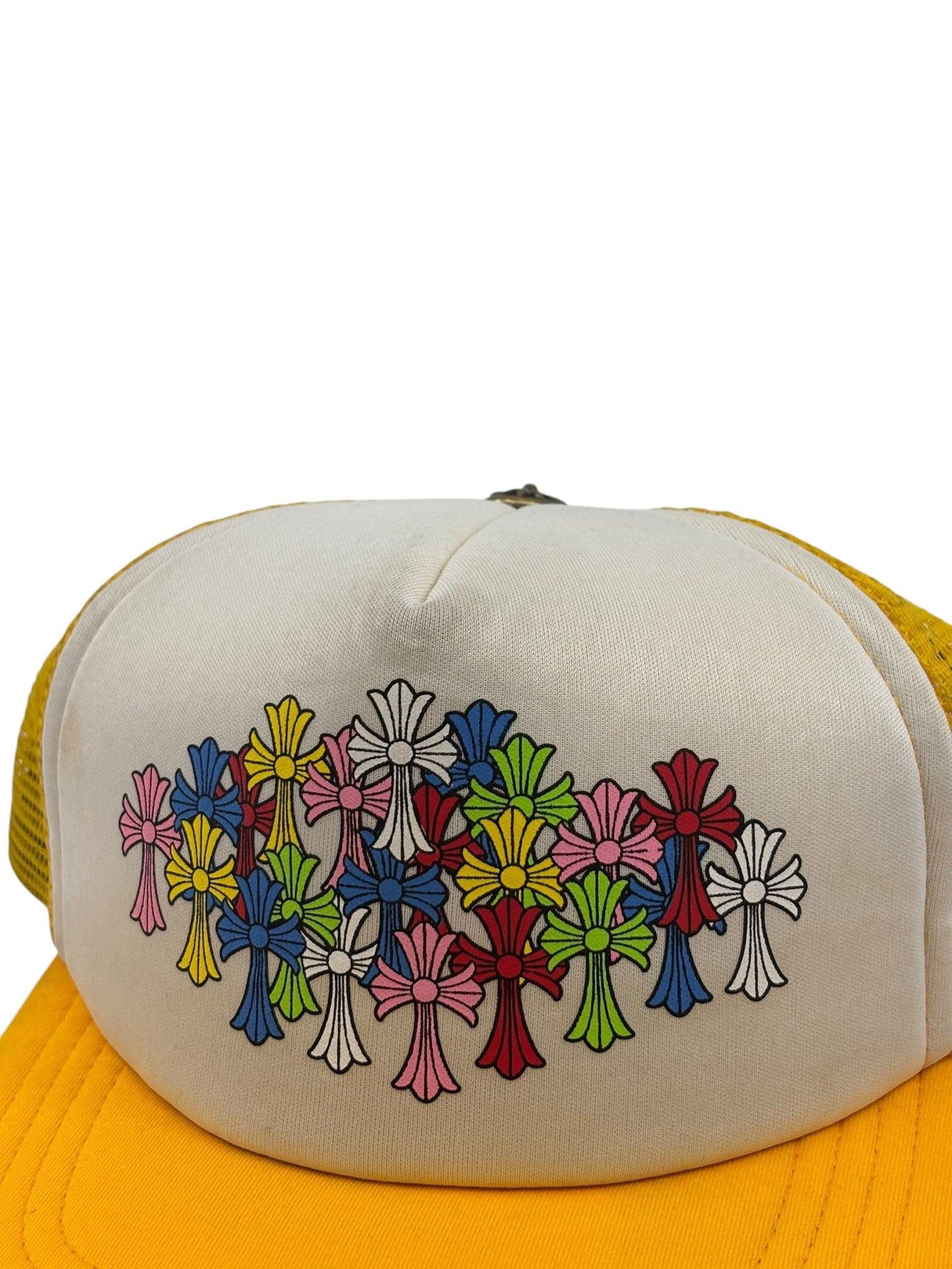 Chrome Hearts Multi Cross Trucker Yellow Size ONE SIZE - 3 Thumbnail