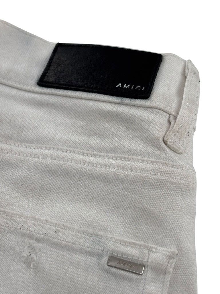 Amiri MX1 Ribbbed All White Size US 30 / EU 46 - 3 Thumbnail