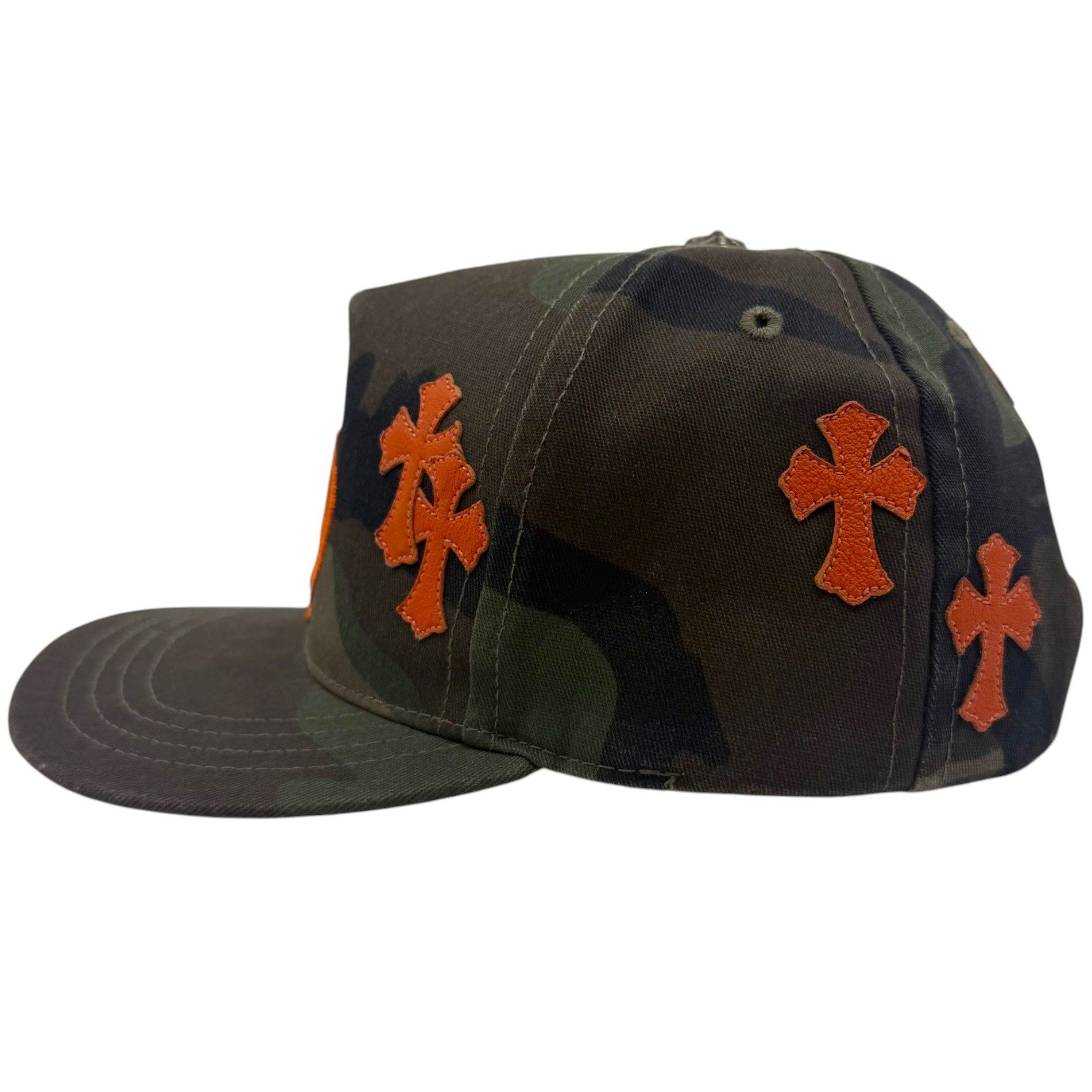 Chrome Hearts Cross Patch Hat Camo Orange Size ONE SIZE - 5 Thumbnail
