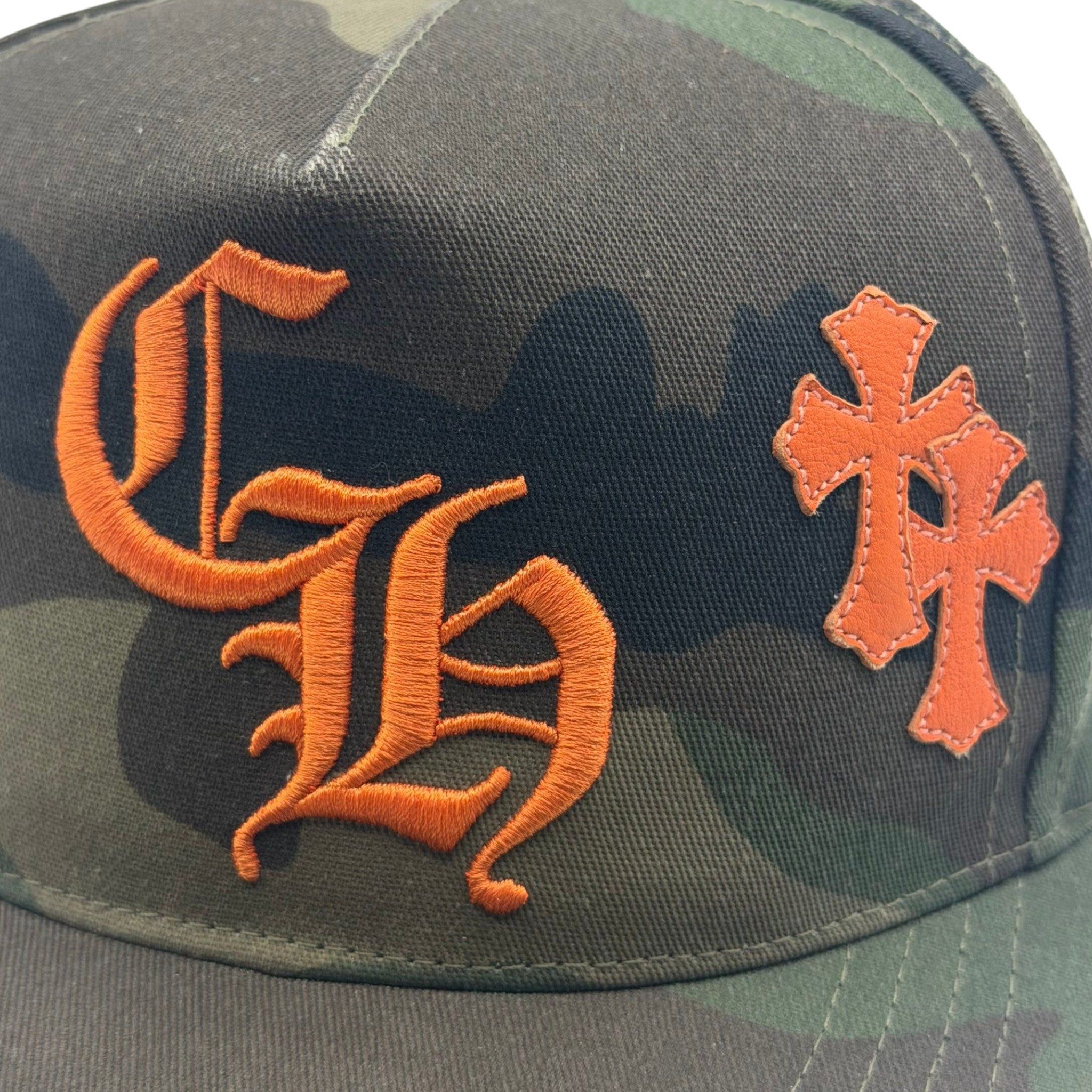 Chrome Hearts Cross Patch Hat Camo Orange Size ONE SIZE - 11 Thumbnail