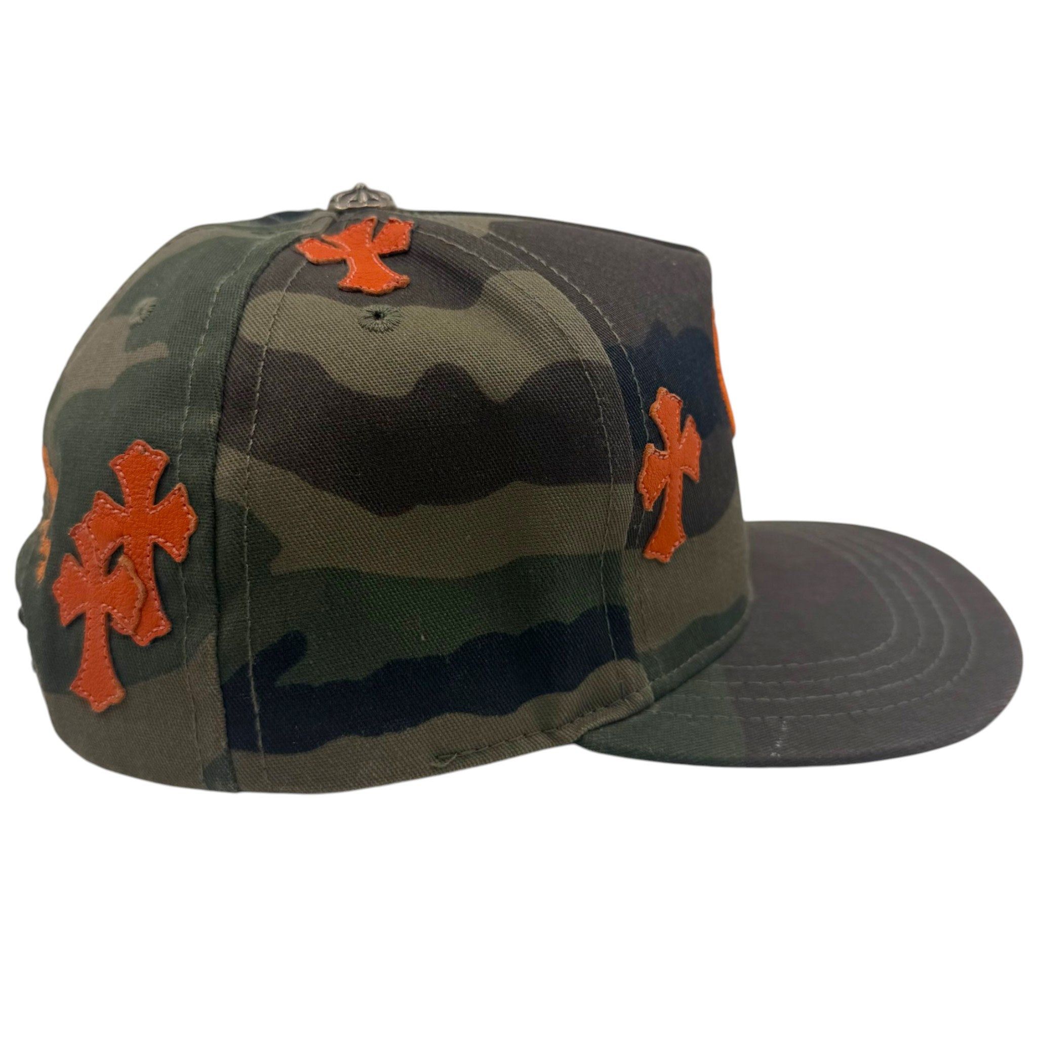 Chrome Hearts Cross Patch Hat Camo Orange Size ONE SIZE - 4 Thumbnail
