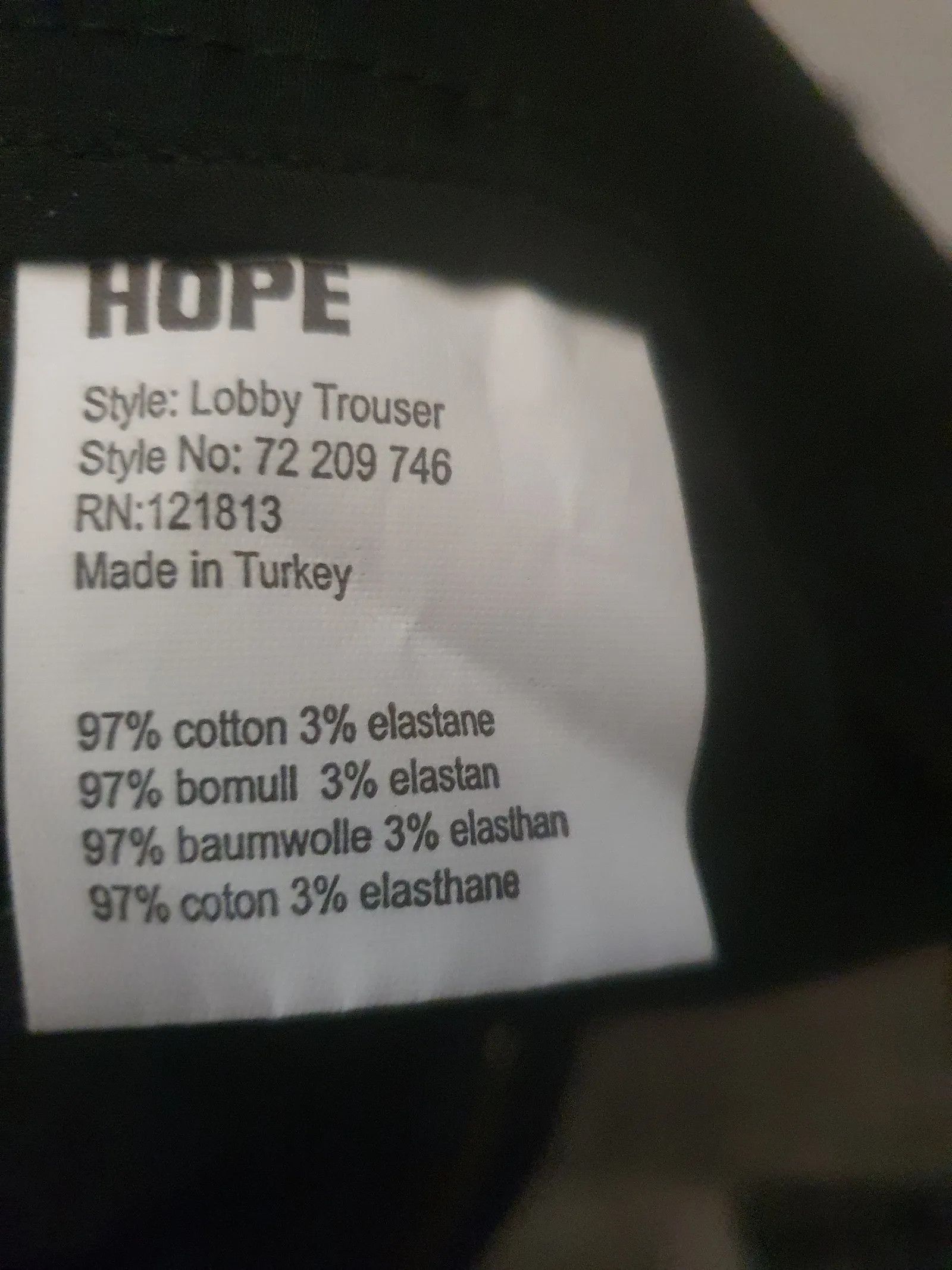 Hope Hope Lobby Pants Size 25" / US 0 / IT 36 - 5 Thumbnail