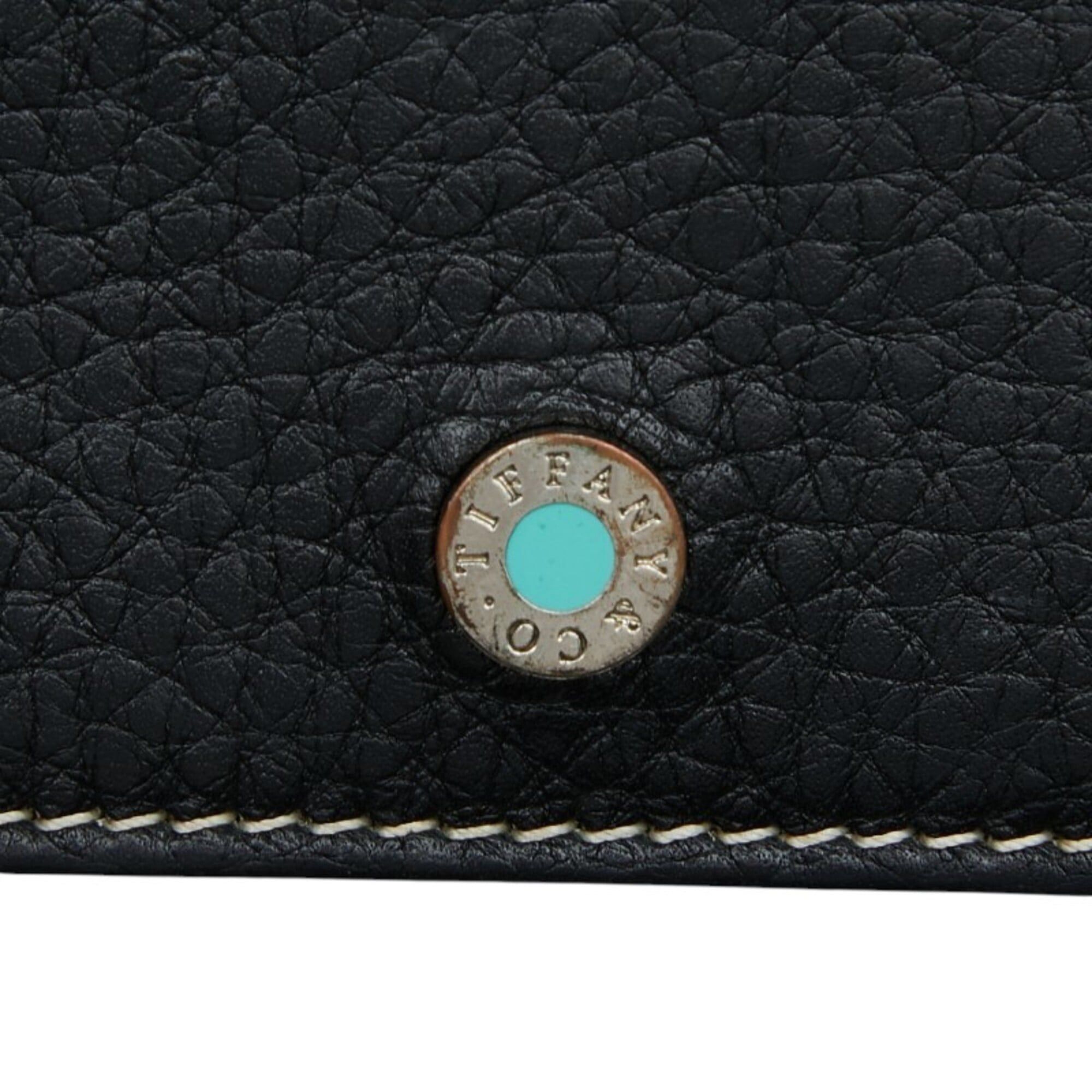 Tiffany & Co. Tiffany & Co. Pass Case/Card Holder, Black Leather, Women's. Size ONE SIZE - 4 Thumbnail