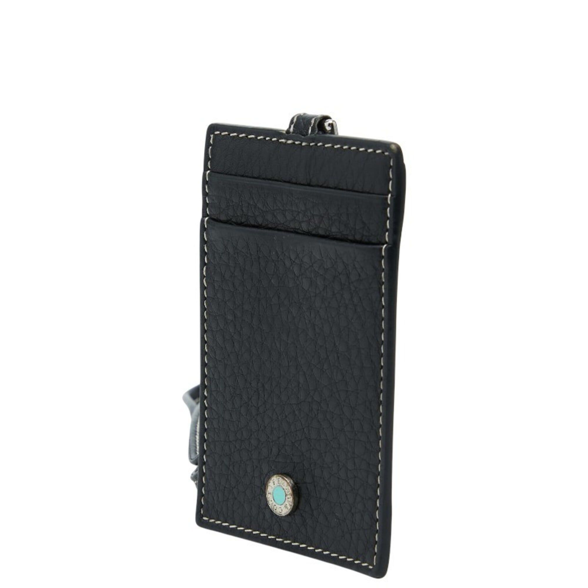 Tiffany & Co. Tiffany & Co. Pass Case/Card Holder, Black Leather, Women's. Size ONE SIZE - 2 Thumbnail