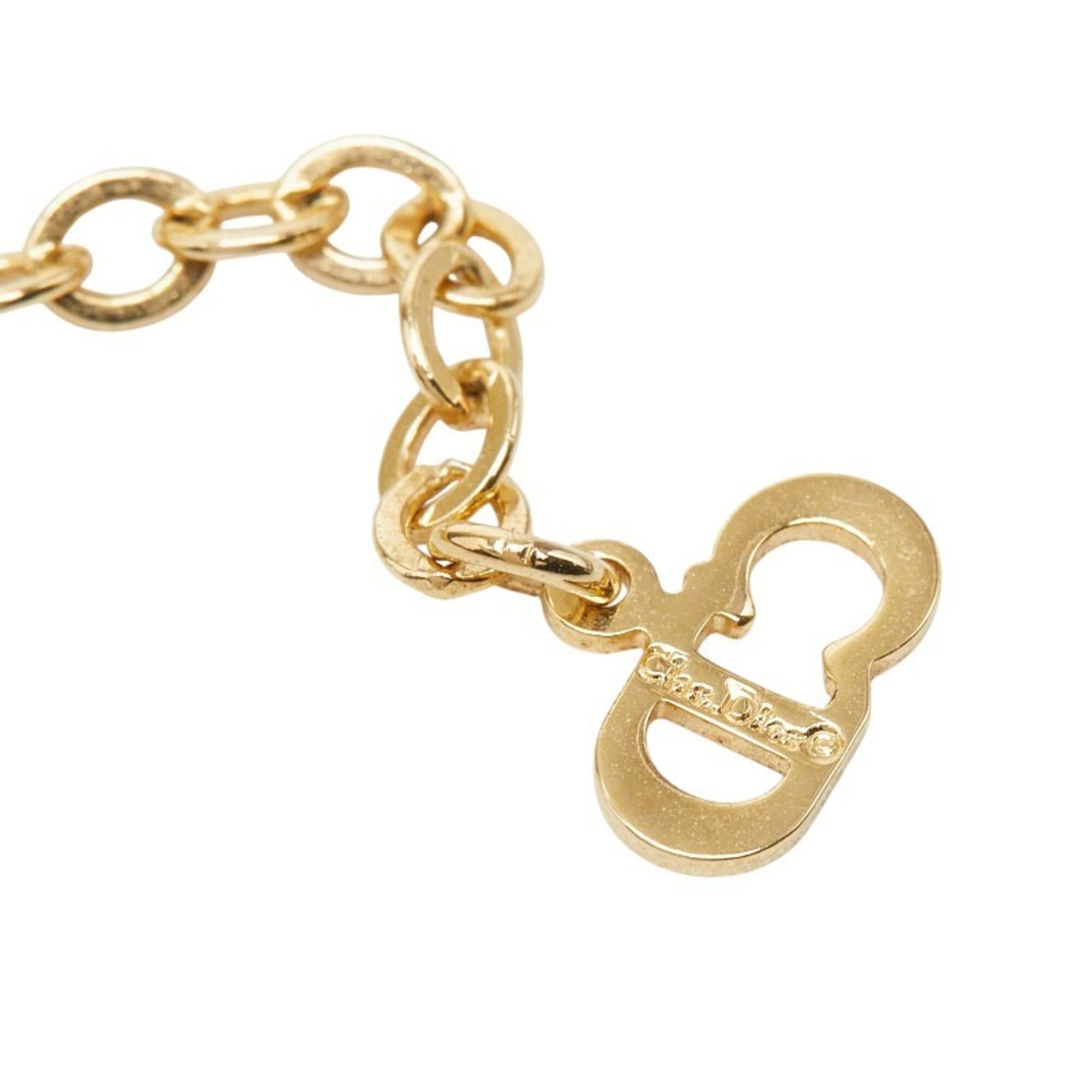 Dior Christian Dior Dior CD Logo Pendant Necklace, Gold Plated (GP), Women's. Size ONE SIZE - 6 Thumbnail