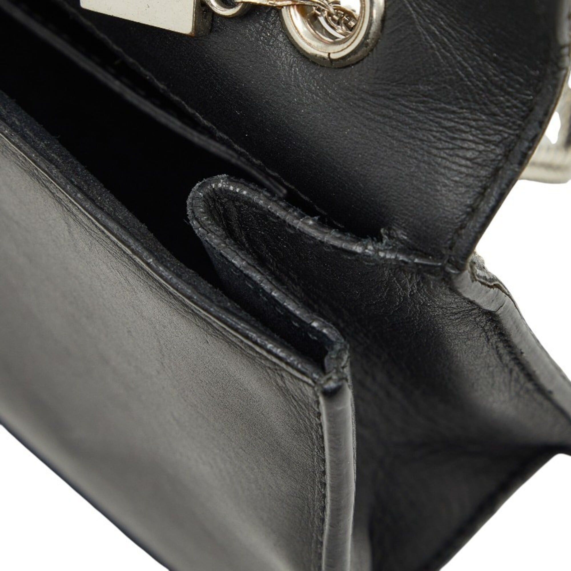 Saint Laurent Paris Saint Laurent Betty Studded Chain Shoulder Bag 315681 Black Leather Women's SAINT LAURENT Size ONE SIZE - 9 Thumbnail