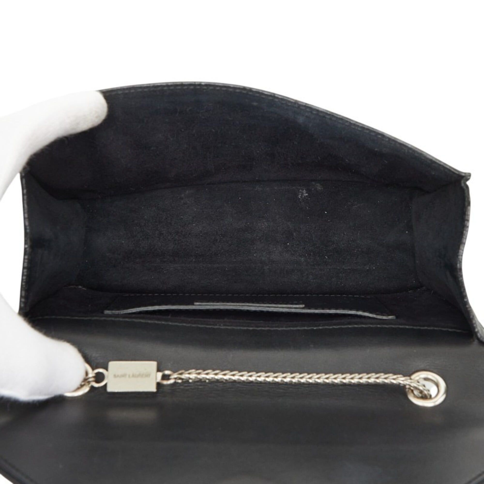 Saint Laurent Paris Saint Laurent Betty Studded Chain Shoulder Bag 315681 Black Leather Women's SAINT LAURENT Size ONE SIZE - 10 Thumbnail