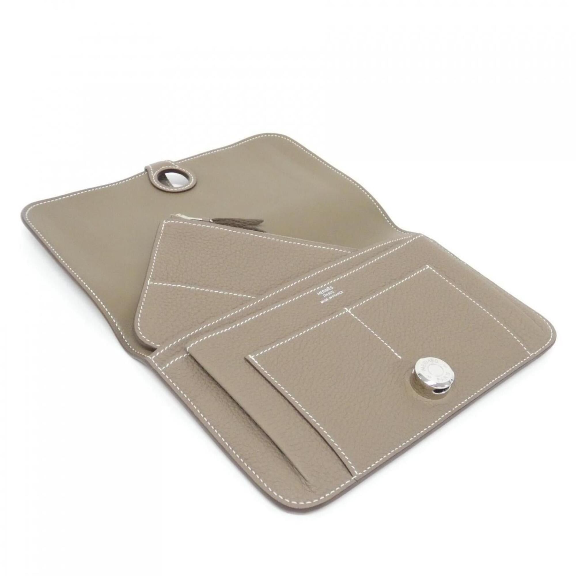 Hermes Hermes Dogon Duo 043070CK Wallet Size ONE SIZE - 4 Thumbnail