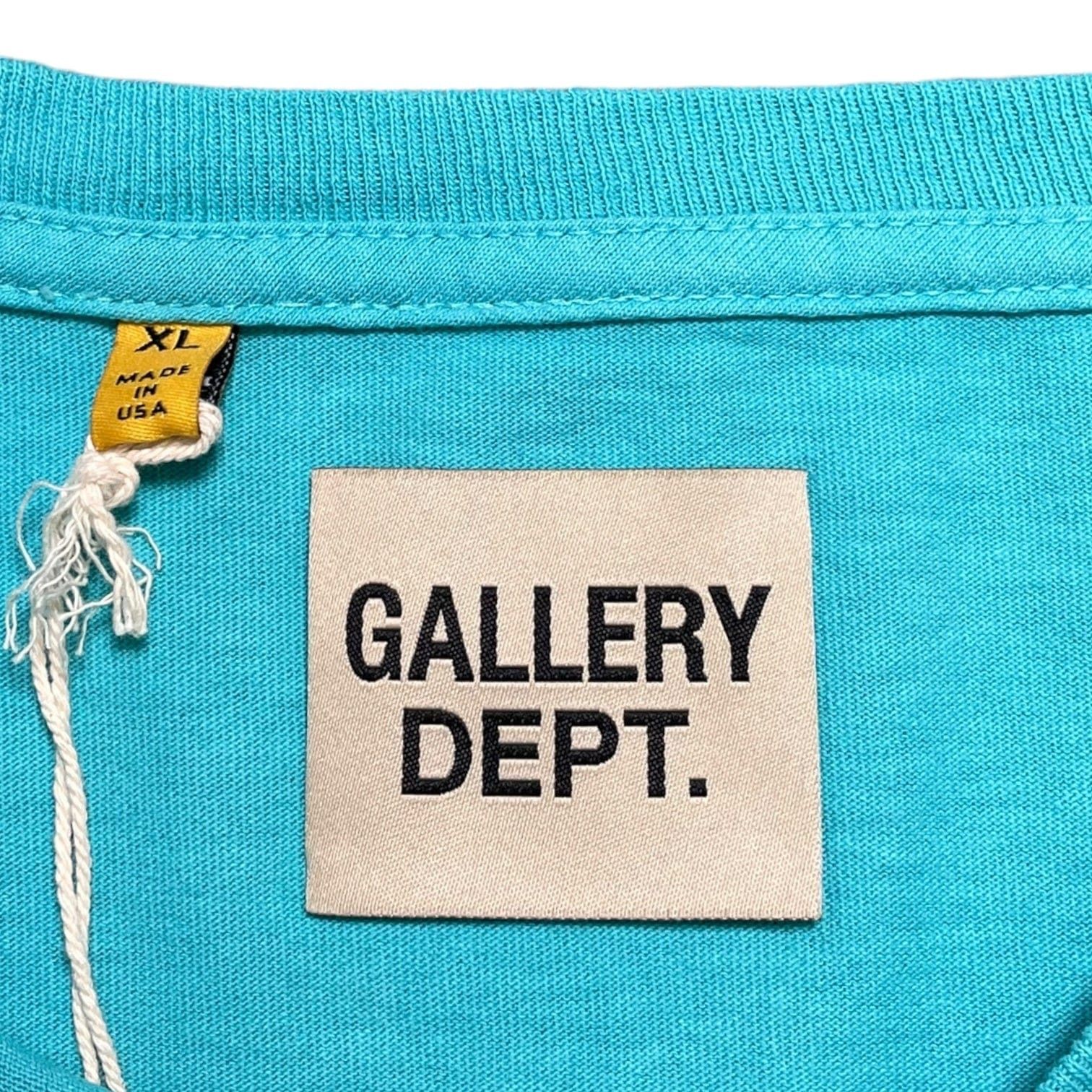 Gallery Dept. Gallery Department Souvenir Long Sleeve Tee Shirt Teal Blue Size US S / EU 44-46 / 1 - 4 Thumbnail