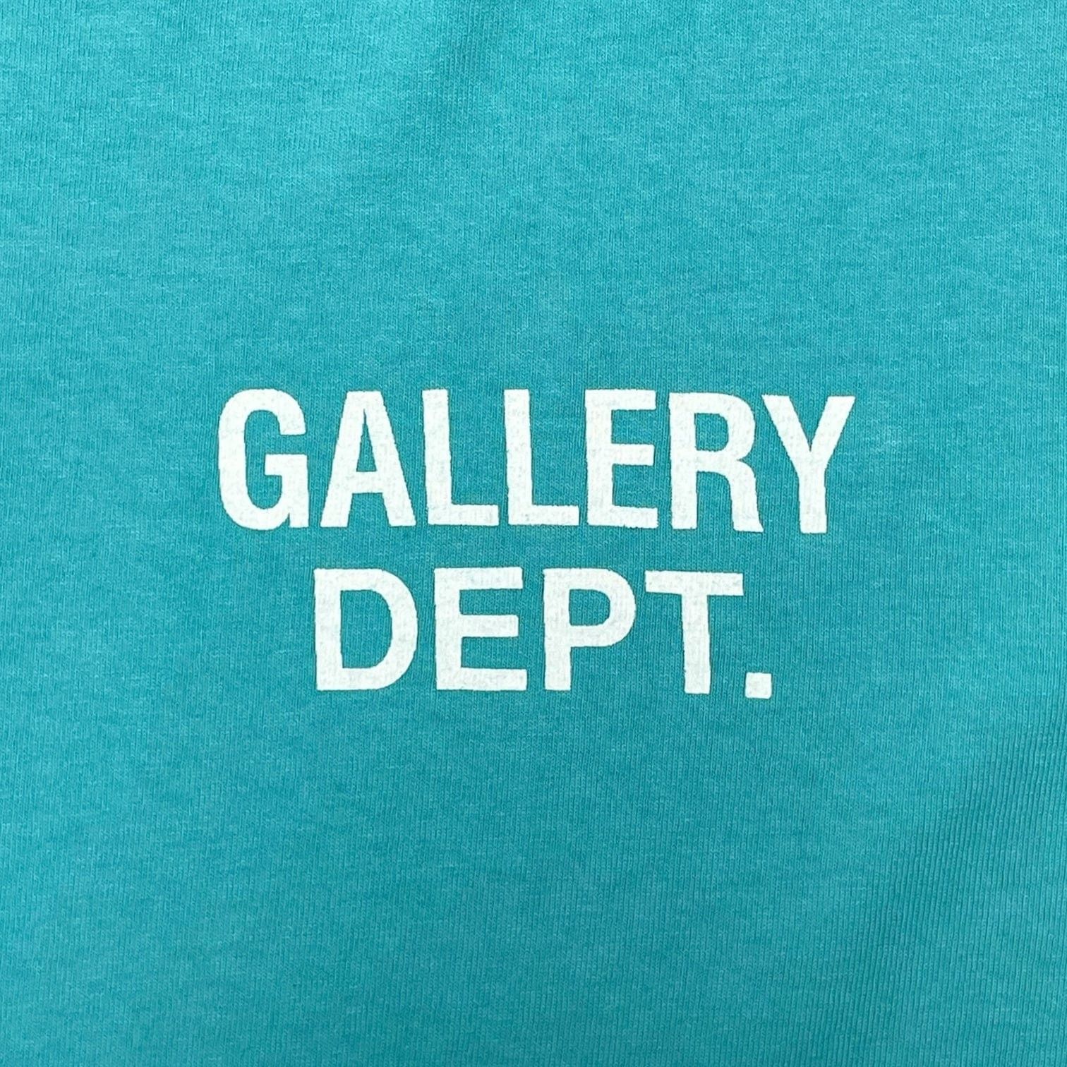 Gallery Dept. Gallery Department Souvenir Long Sleeve Tee Shirt Teal Blue Size US S / EU 44-46 / 1 - 3 Thumbnail