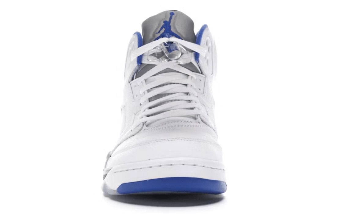 Nike 5 Retro White Stealth (2021) Size US 9.5 / EU 42-43 - 3 Thumbnail