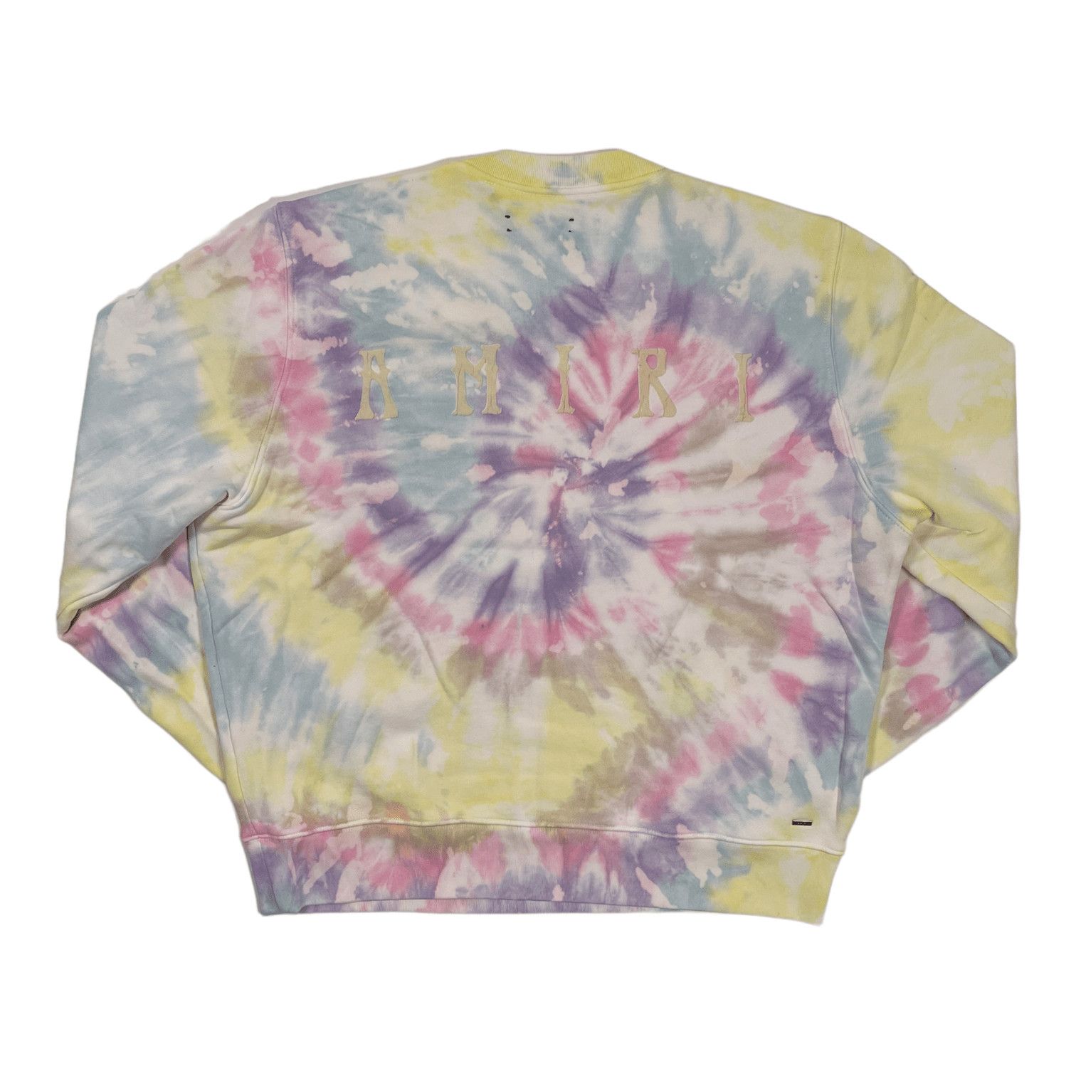Amiri Amiri Logo Crewneck Sweatshirt Tie Dye Size US L / EU 52-54 / 3 - 2 Thumbnail