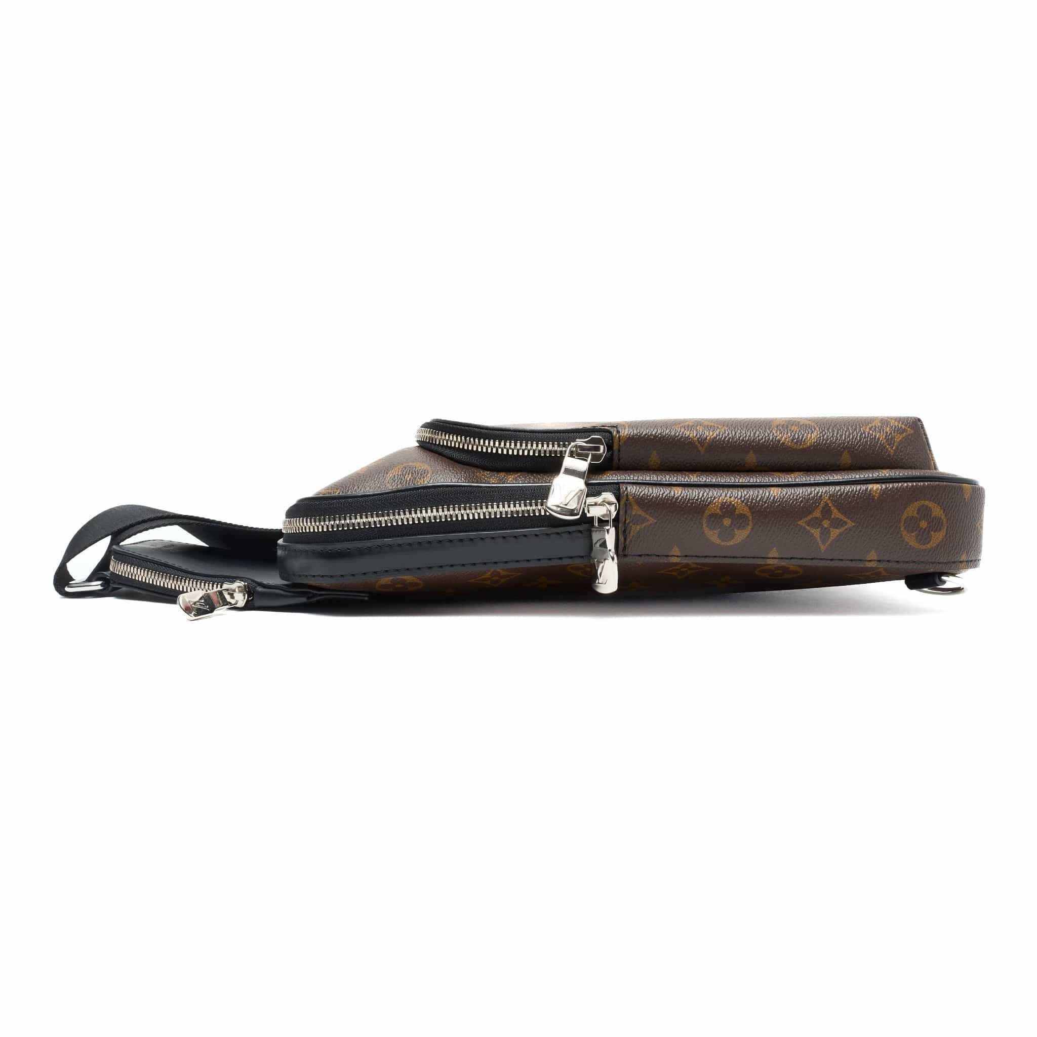 Louis Vuitton Avenue Sling Bag NM Monogram Macassar Size ONE SIZE - 5 Thumbnail