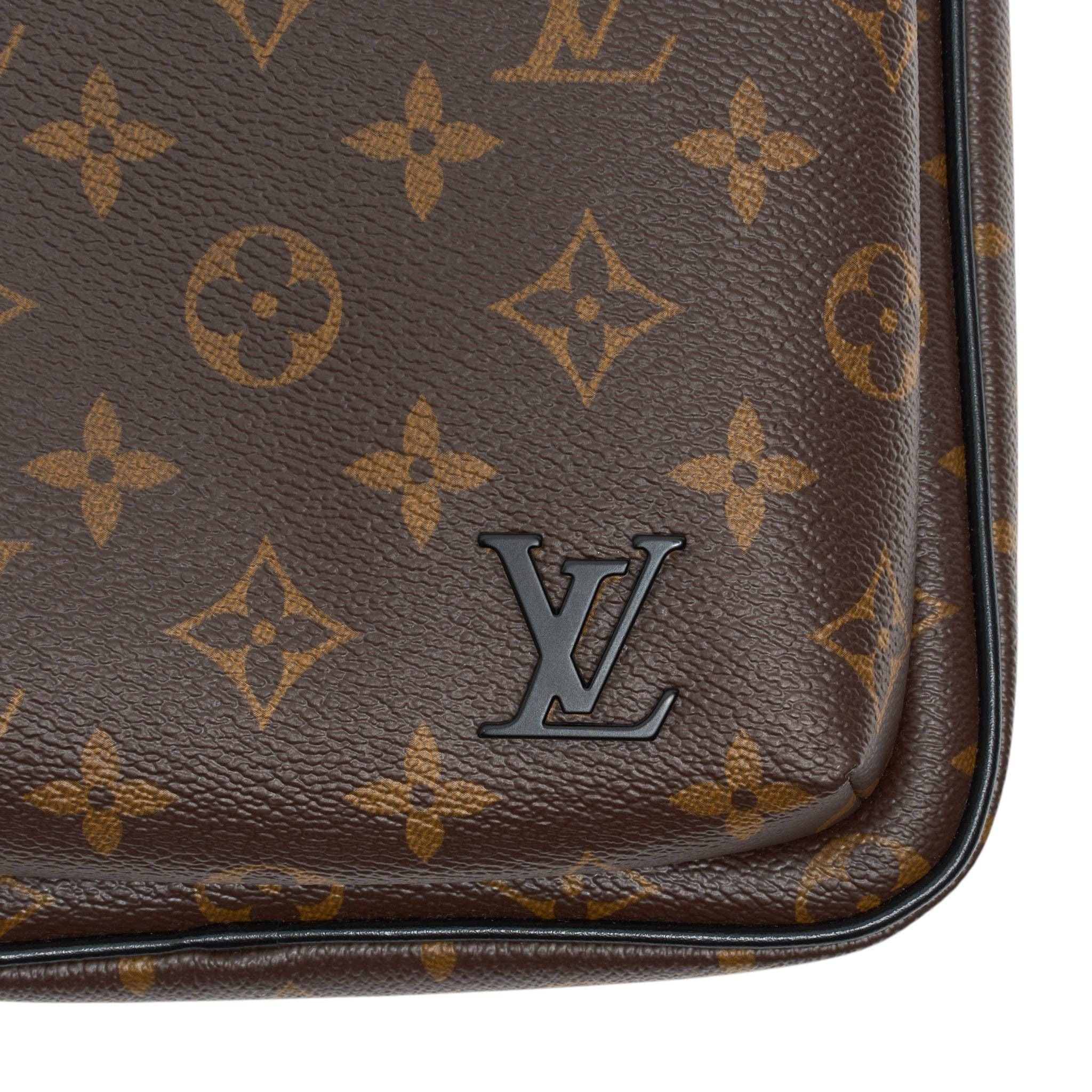 Louis Vuitton Avenue Sling Bag NM Monogram Macassar Size ONE SIZE - 9 Thumbnail