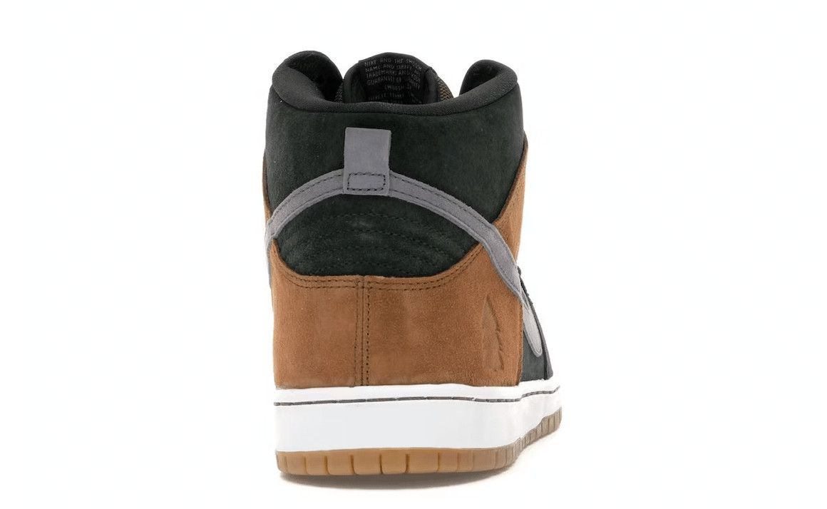 Nike SB Dunk High Homegrown Ale Brown Size US 11.5 / EU 44-45 - 4 Thumbnail