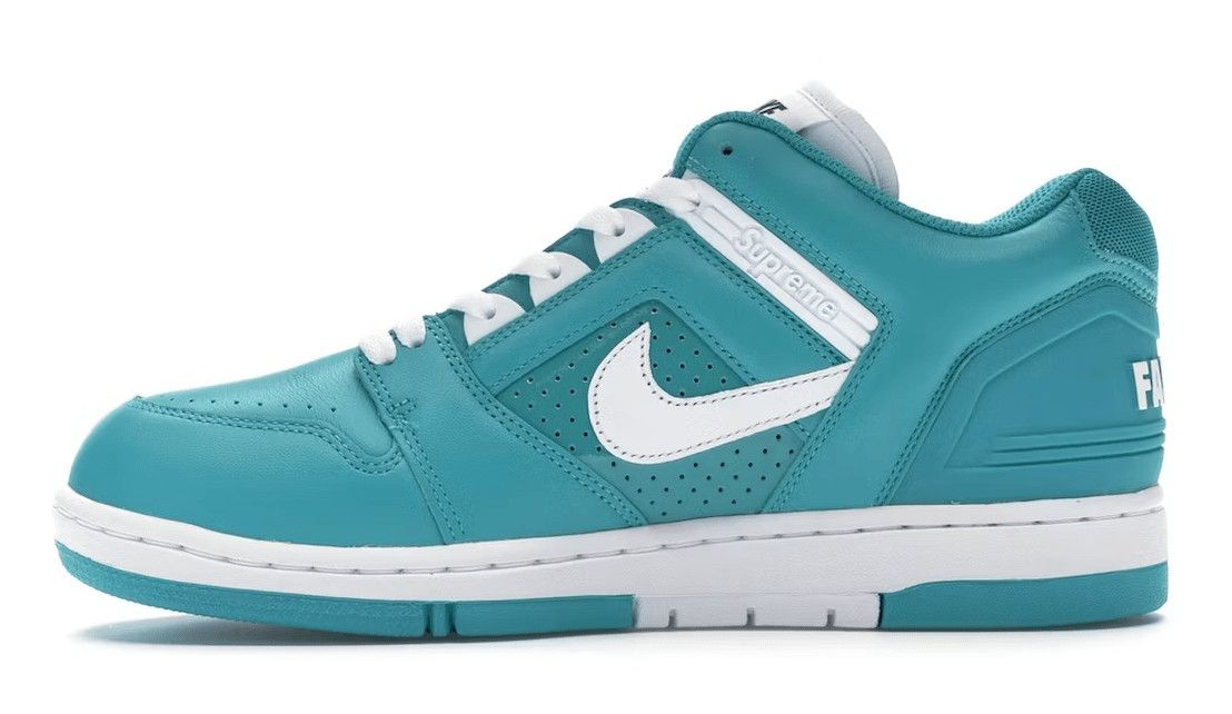 Nike SB Air Force 2 Low Supreme Blue Size US 11.5 / EU 44-45 - 2 Thumbnail