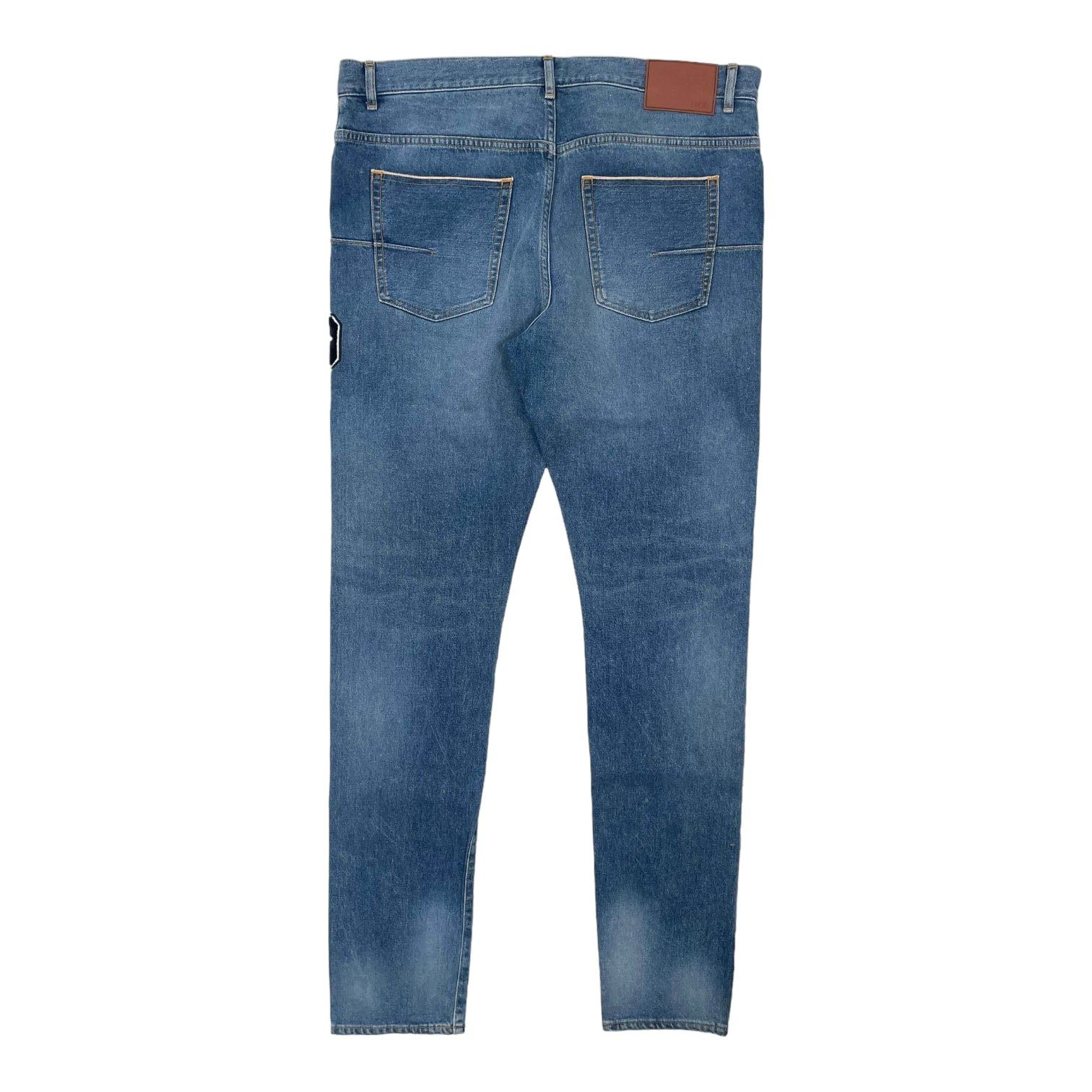Dior Dior x Kenny Scharf Denim CD Patch Jeans Blue Size US 34 / EU 50 - 2 Thumbnail