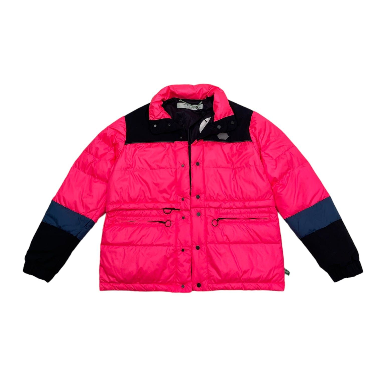 Off-White Off White Detachable Sleeve Padded Down Jacket Fuschia Size US M / EU 48-50 / 2 - 3 Thumbnail