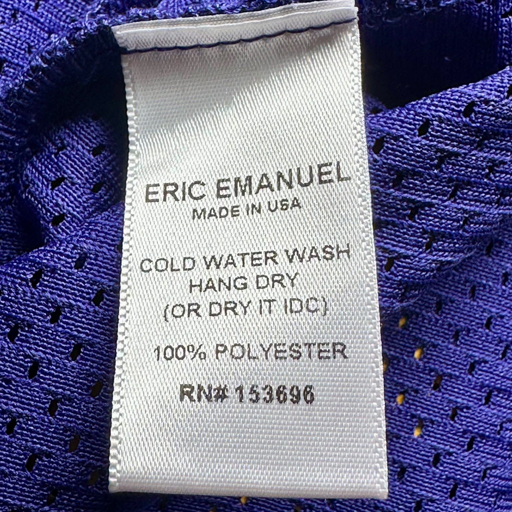 Eric Emanuel EE Basic Shorts Purple Yellow Size US 30 / EU 46 - 5 Thumbnail