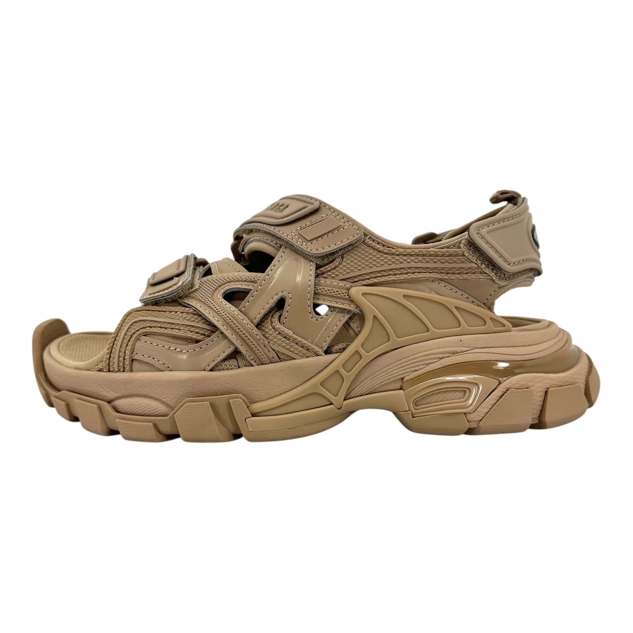 Balenciaga Track Sandal Beige (W) Size US 5 / IT 35 - 2 Thumbnail