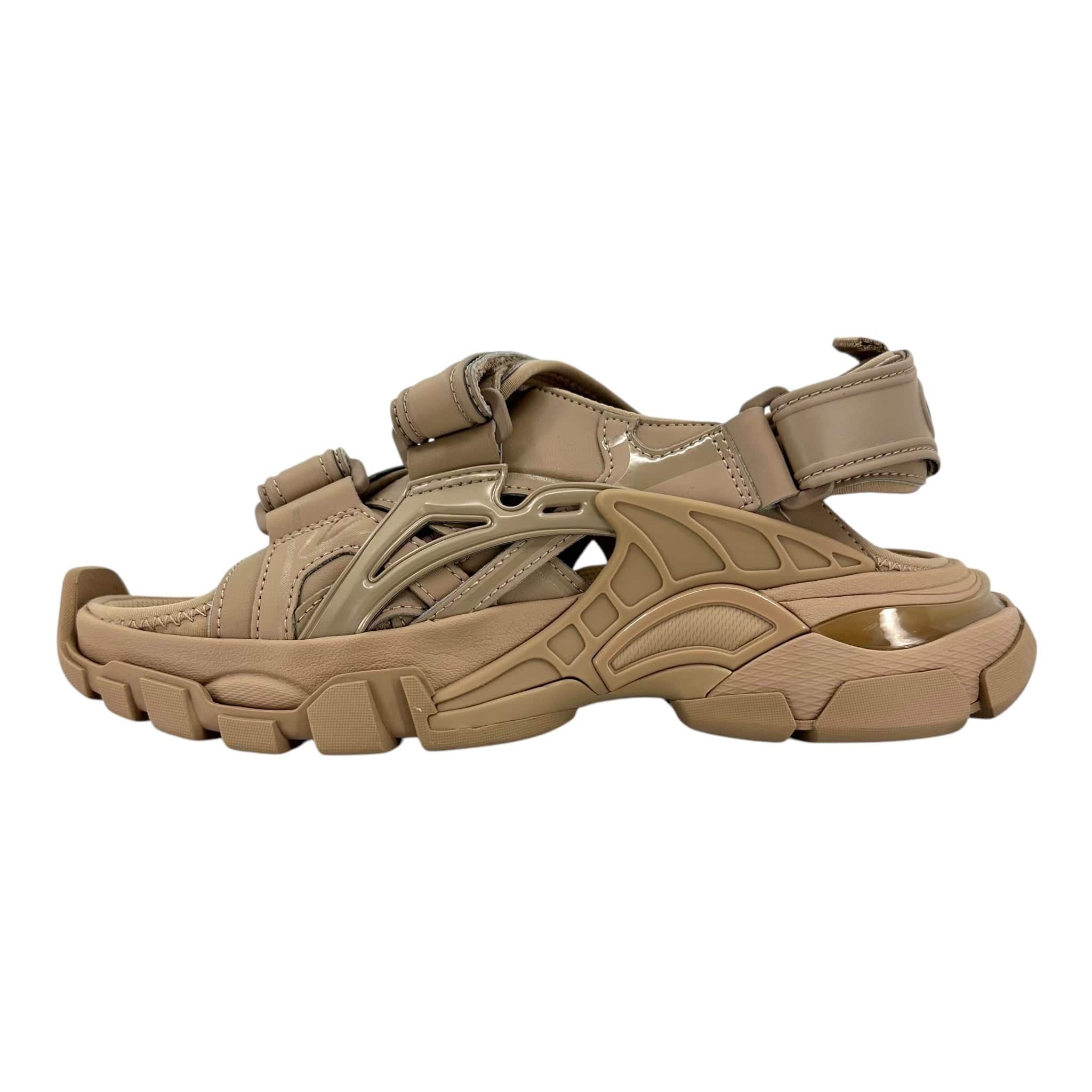 Balenciaga Track Sandal Beige (W) Size US 5 / IT 35 - 3 Thumbnail