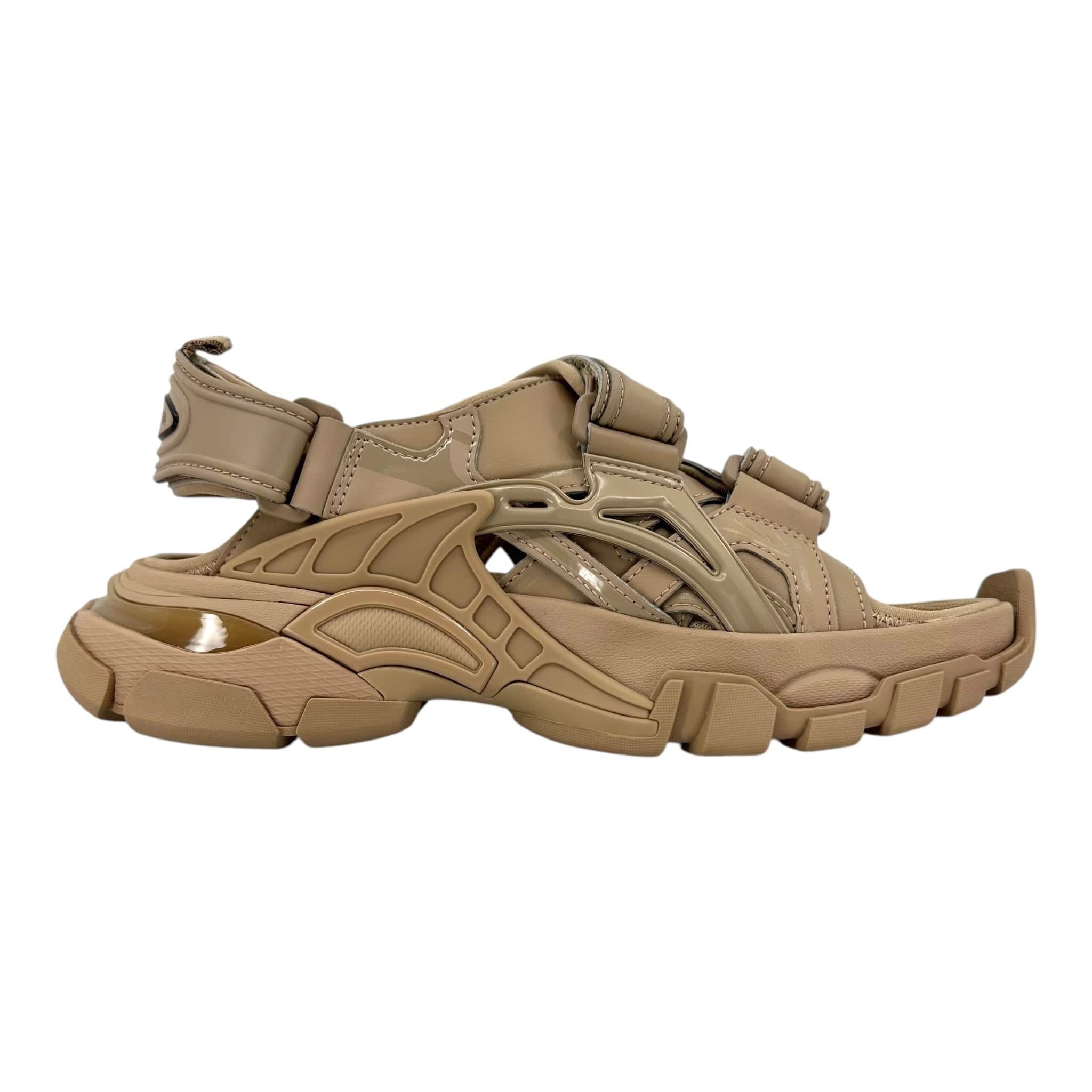 Balenciaga Track Sandal Beige (W) Size US 5 / IT 35 - 4 Thumbnail