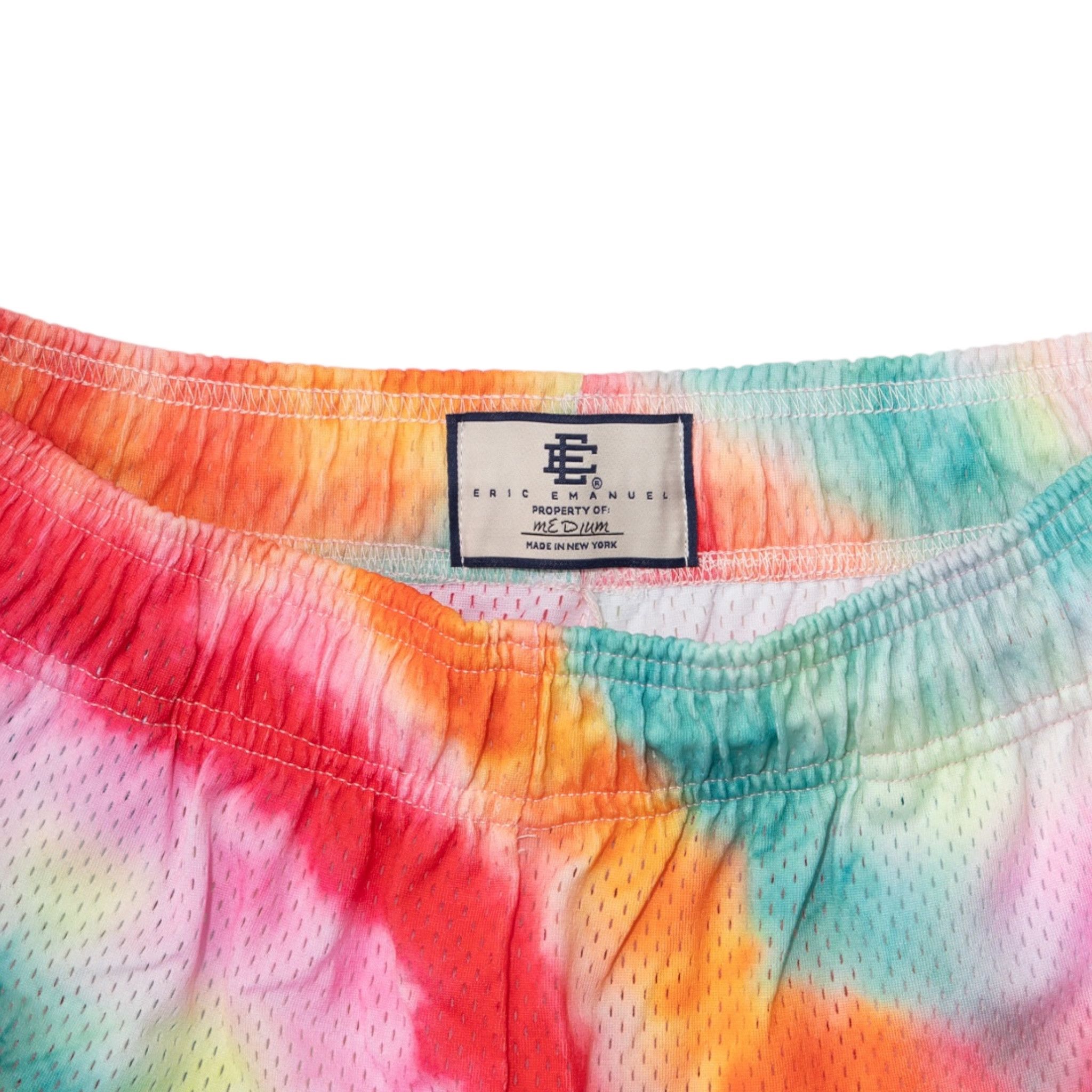Eric Emanuel EE Basic Shorts Tie Dye Green Size US 36 / EU 52 - 4 Thumbnail