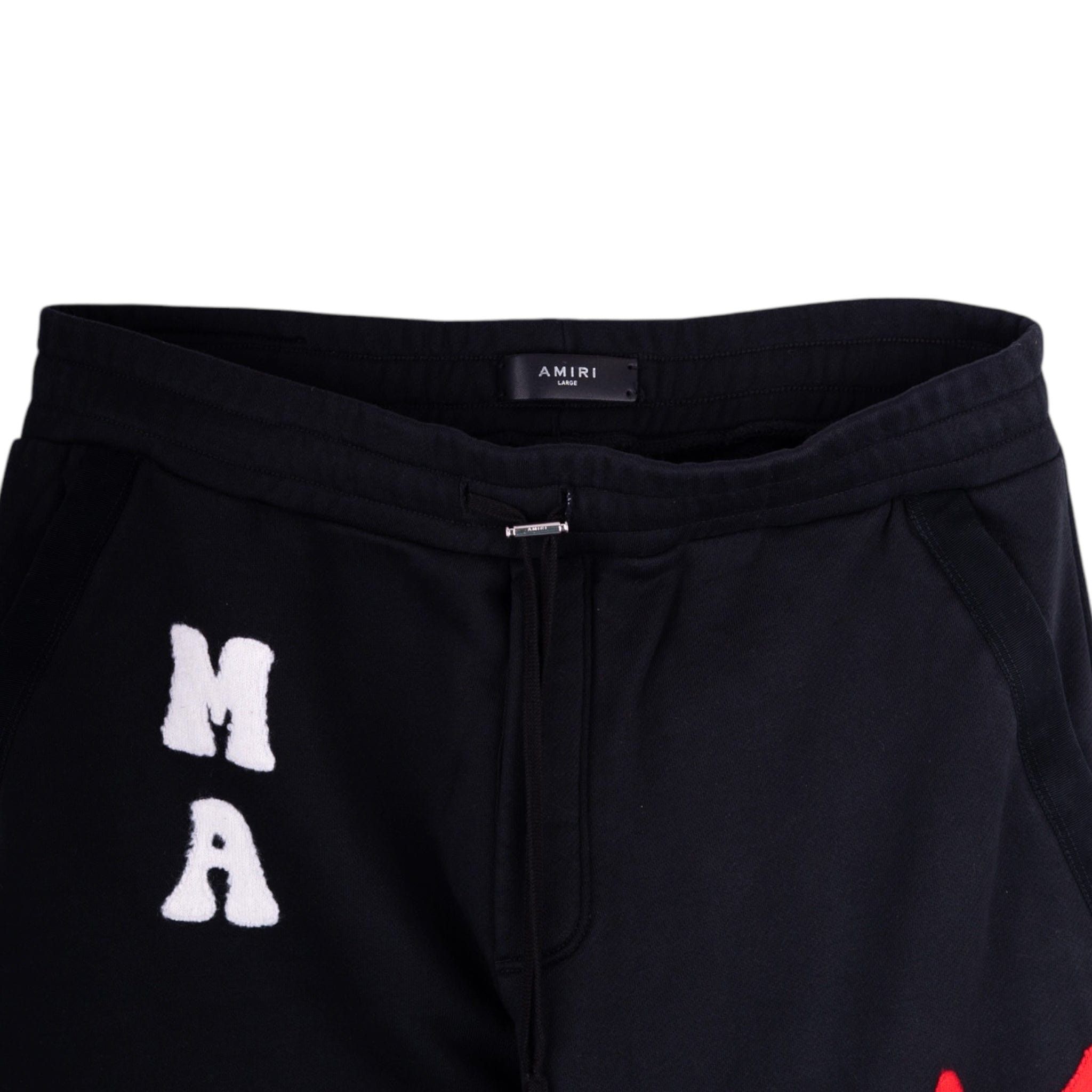 Amiri Amiri A Love Healthy Body Sweatpants Black Size US 36 / EU 52 - 5 Thumbnail
