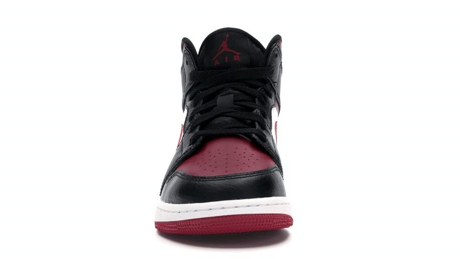 Nike 1 Mid Bred Toe (GS) Size US 6 / EU 39 - 3 Thumbnail