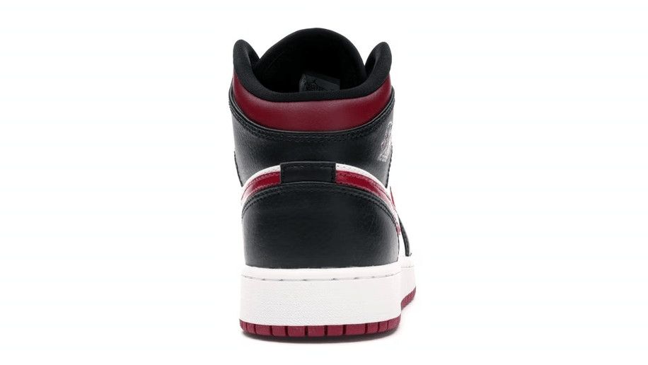 Nike 1 Mid Bred Toe (GS) Size US 6 / EU 39 - 4 Thumbnail