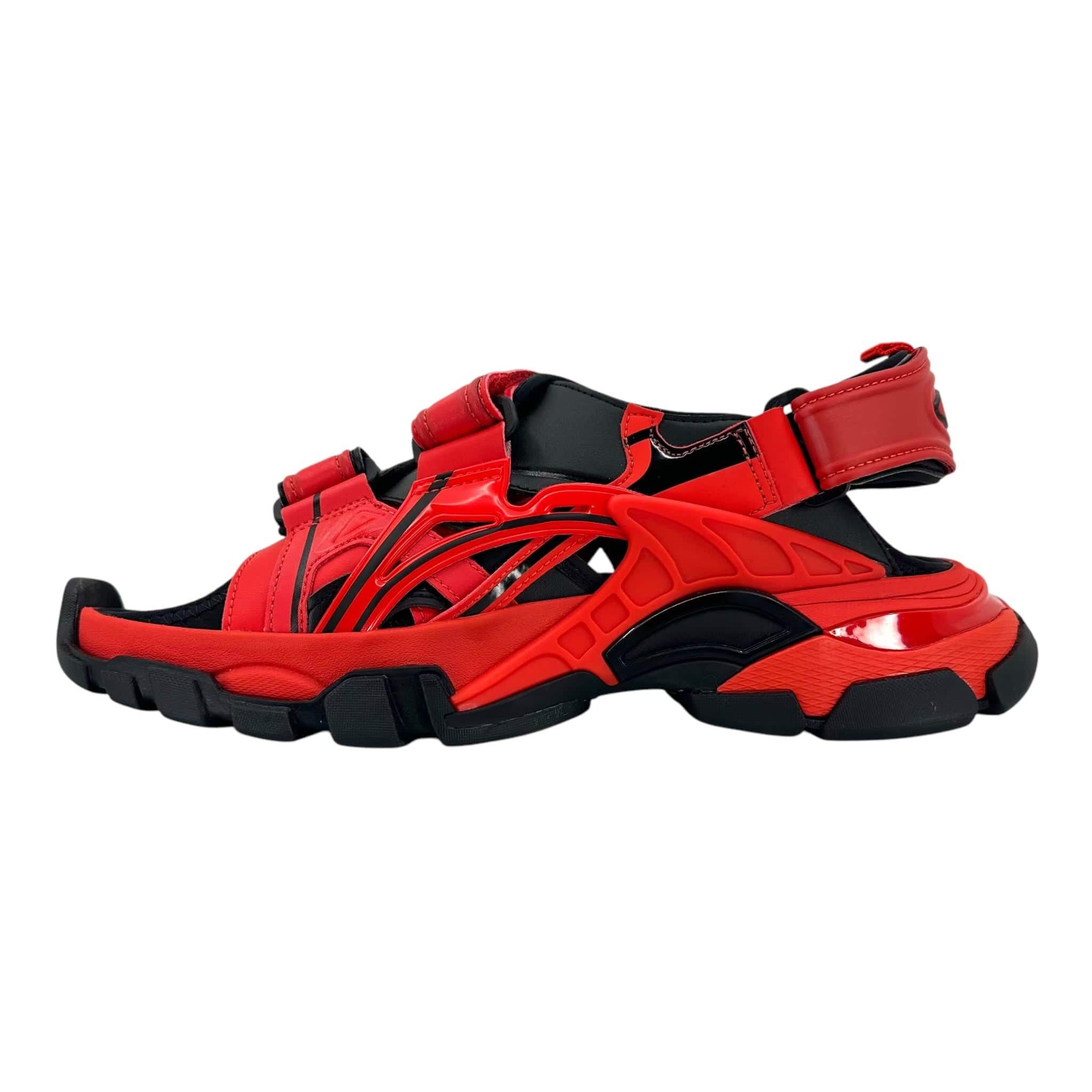 Balenciaga Track Sandal Red Size US 6 / EU 39 - 3 Thumbnail