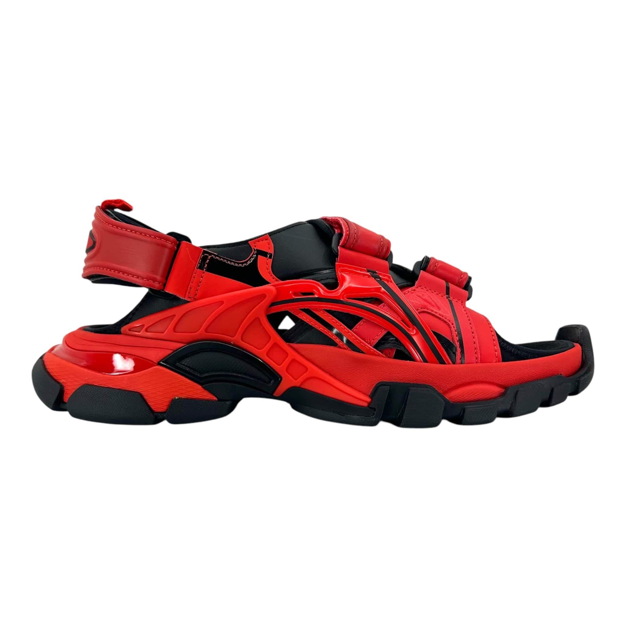 Balenciaga Track Sandal Red Size US 6 / EU 39 - 4 Thumbnail