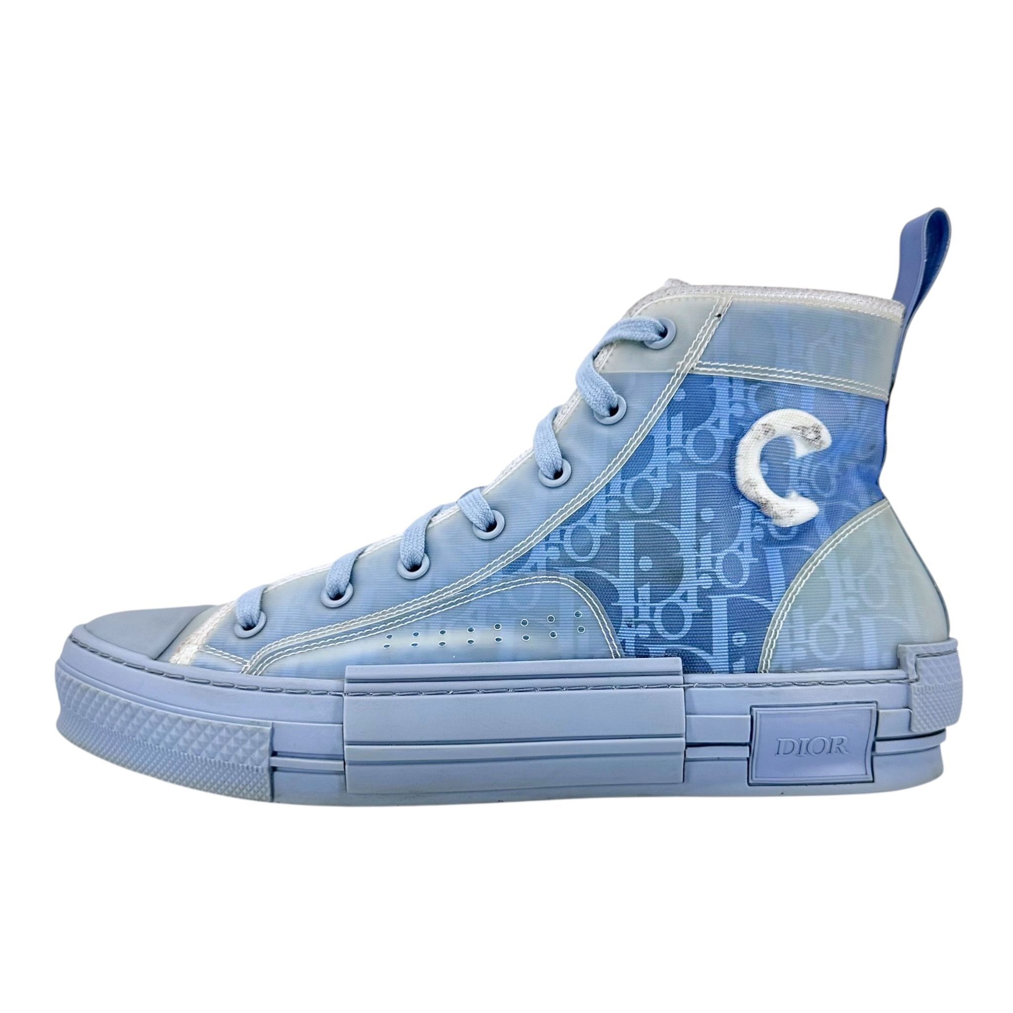 Dior Dior B23 Trainer High Top Daniel Arsham Blue Size US 9 / EU 42 - 2 Thumbnail