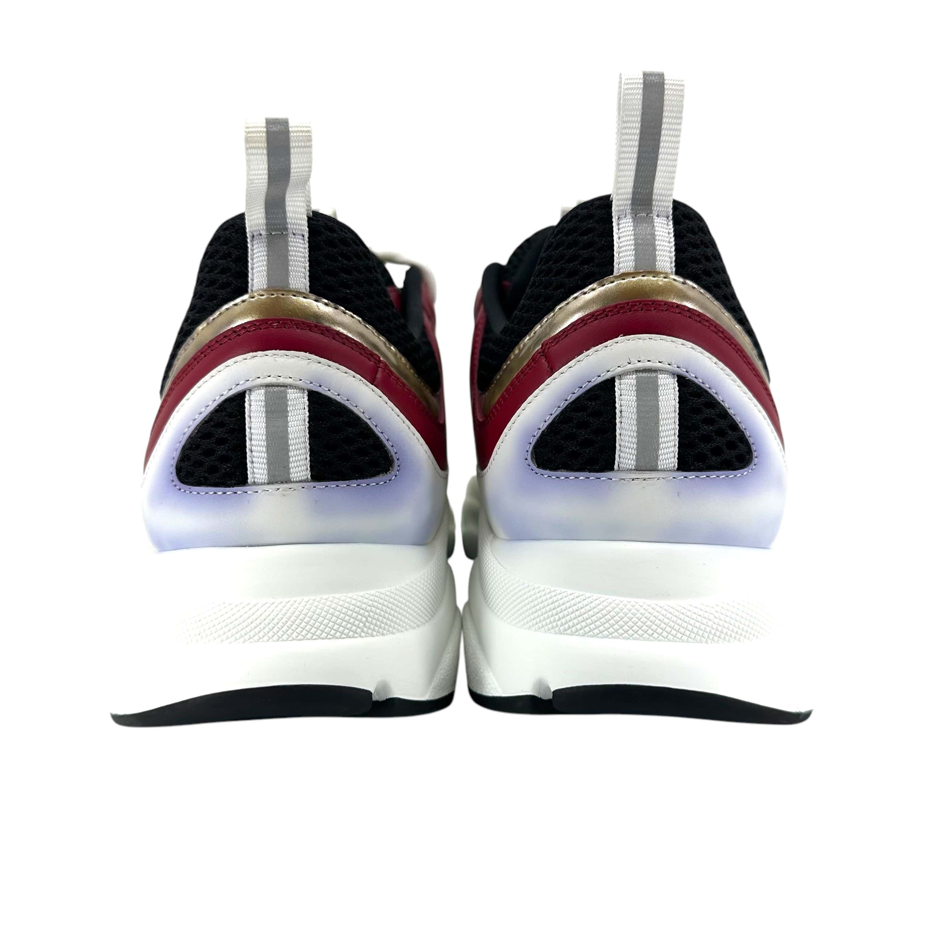 Dior Dior B22 Trainer Burgundy White Gold Size US 11.5 / EU 44-45 - 6 Thumbnail