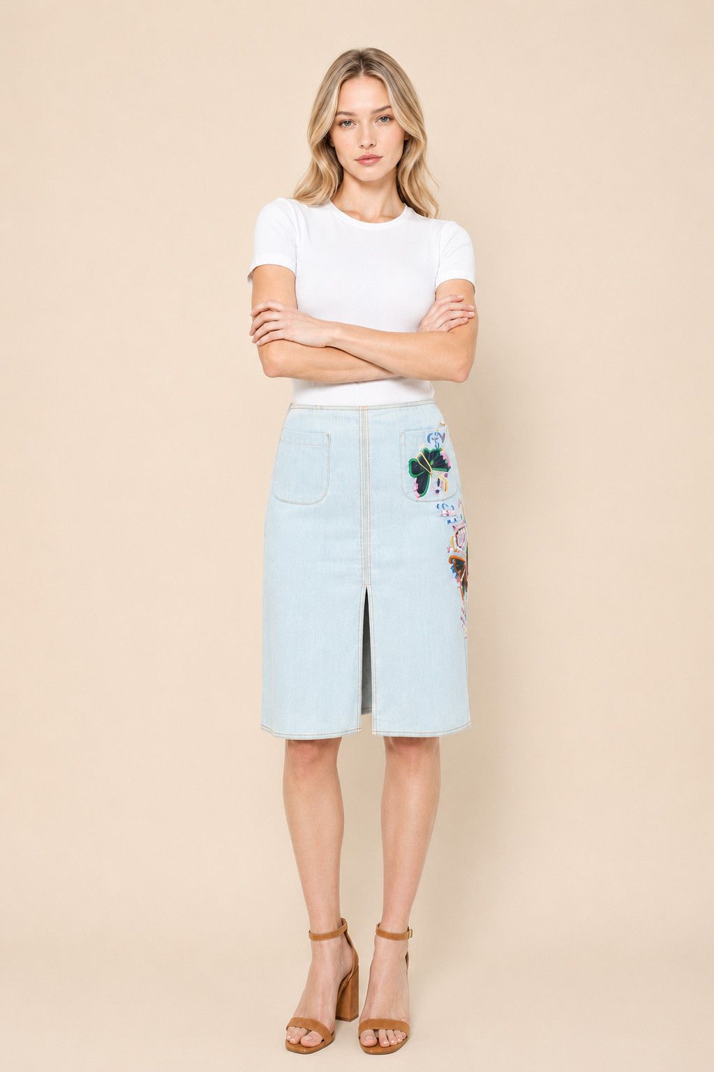 Dior par Galliano Jupe Papillons Size 27" / US 4 / IT 40 - 5 Thumbnail