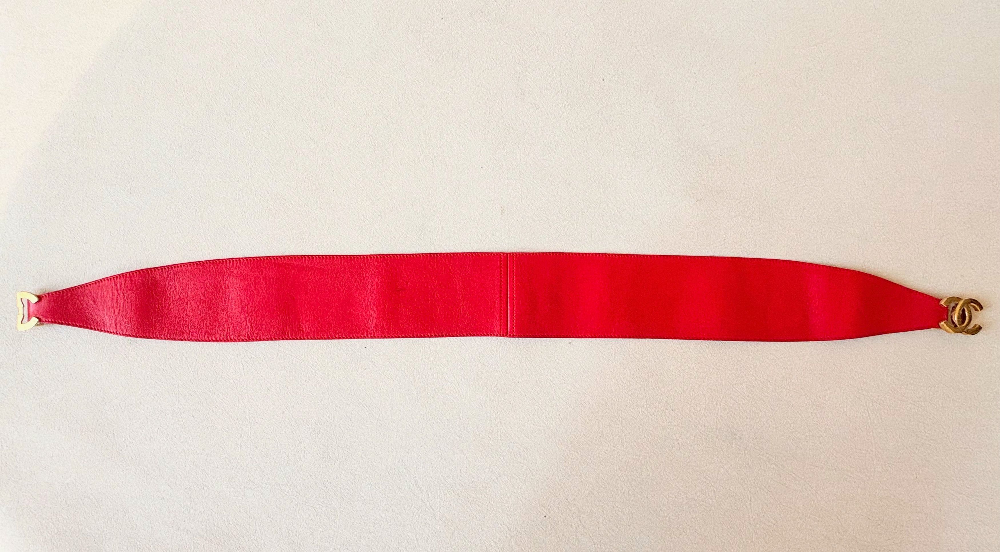 Chanel Ceinture Cuir CC Size ONE SIZE - 8 Thumbnail