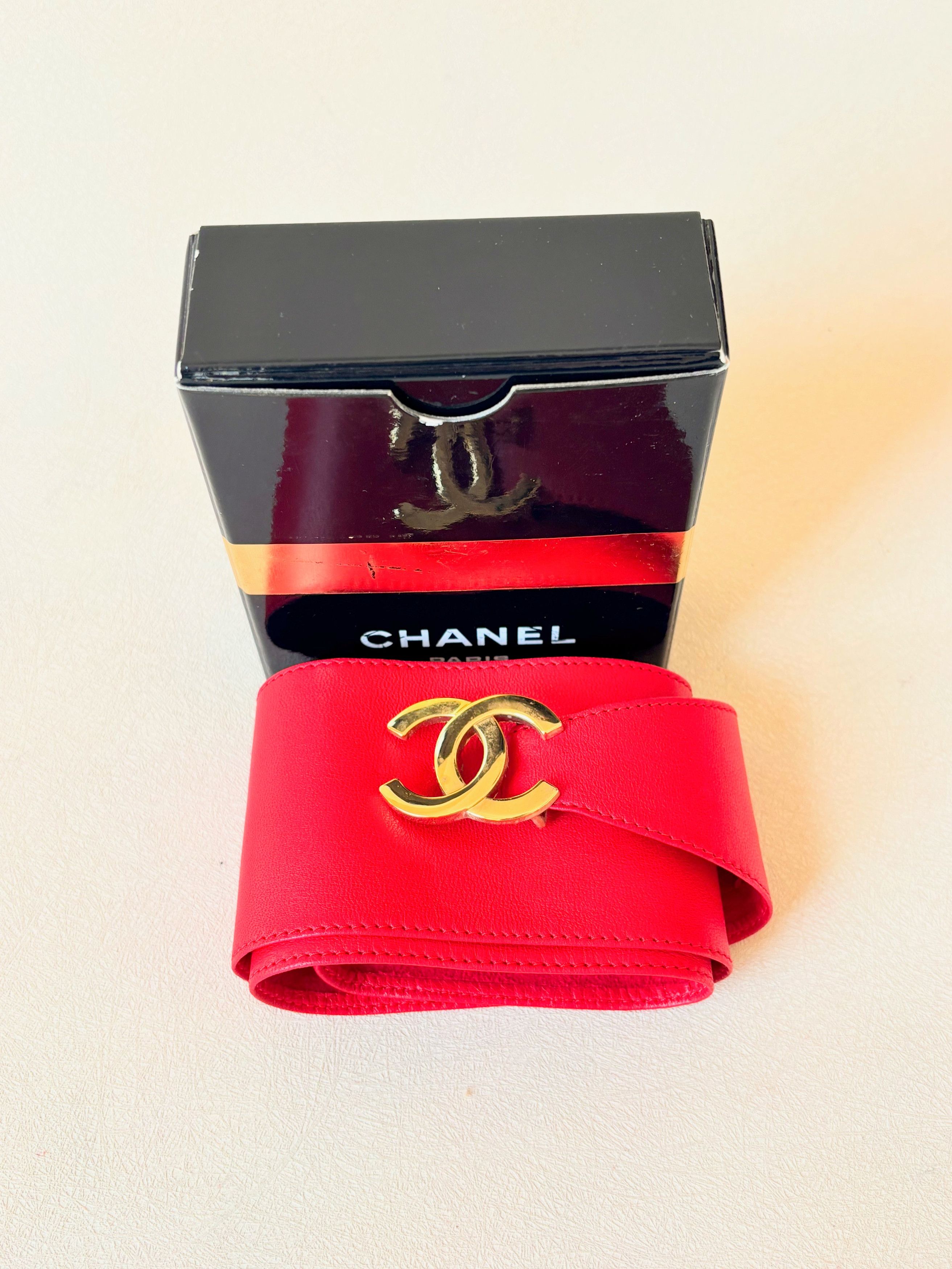 Chanel Ceinture Cuir CC Size ONE SIZE - 14 Thumbnail