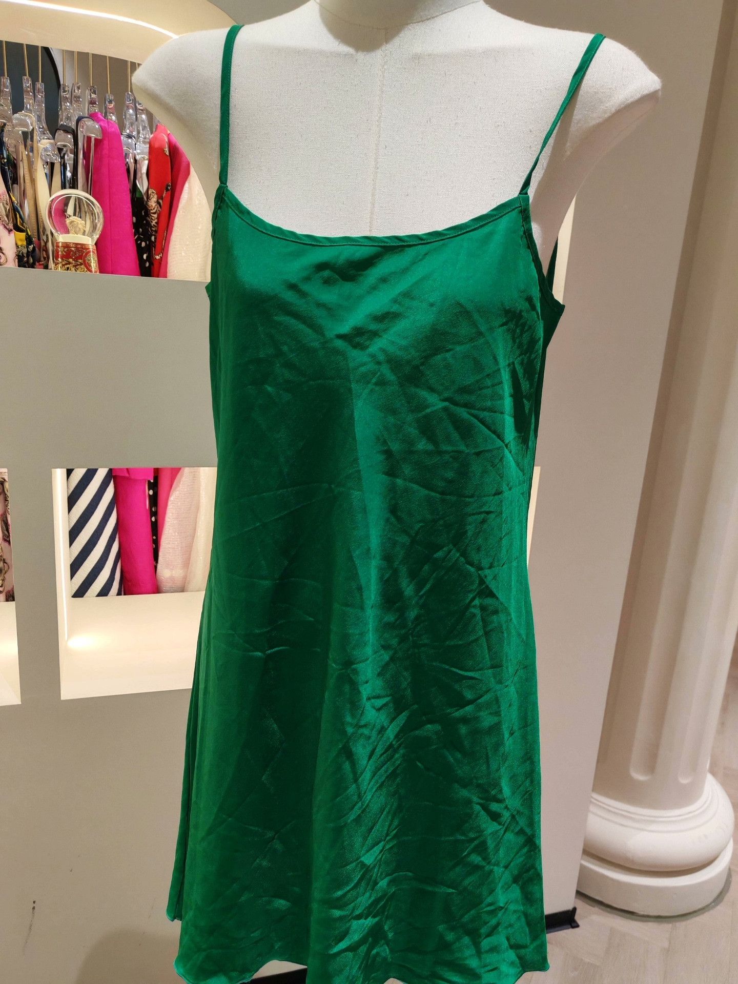RED Valentino Red Valentino Green Knit Dress S Size S / US 4 / IT 40 - 5 Thumbnail