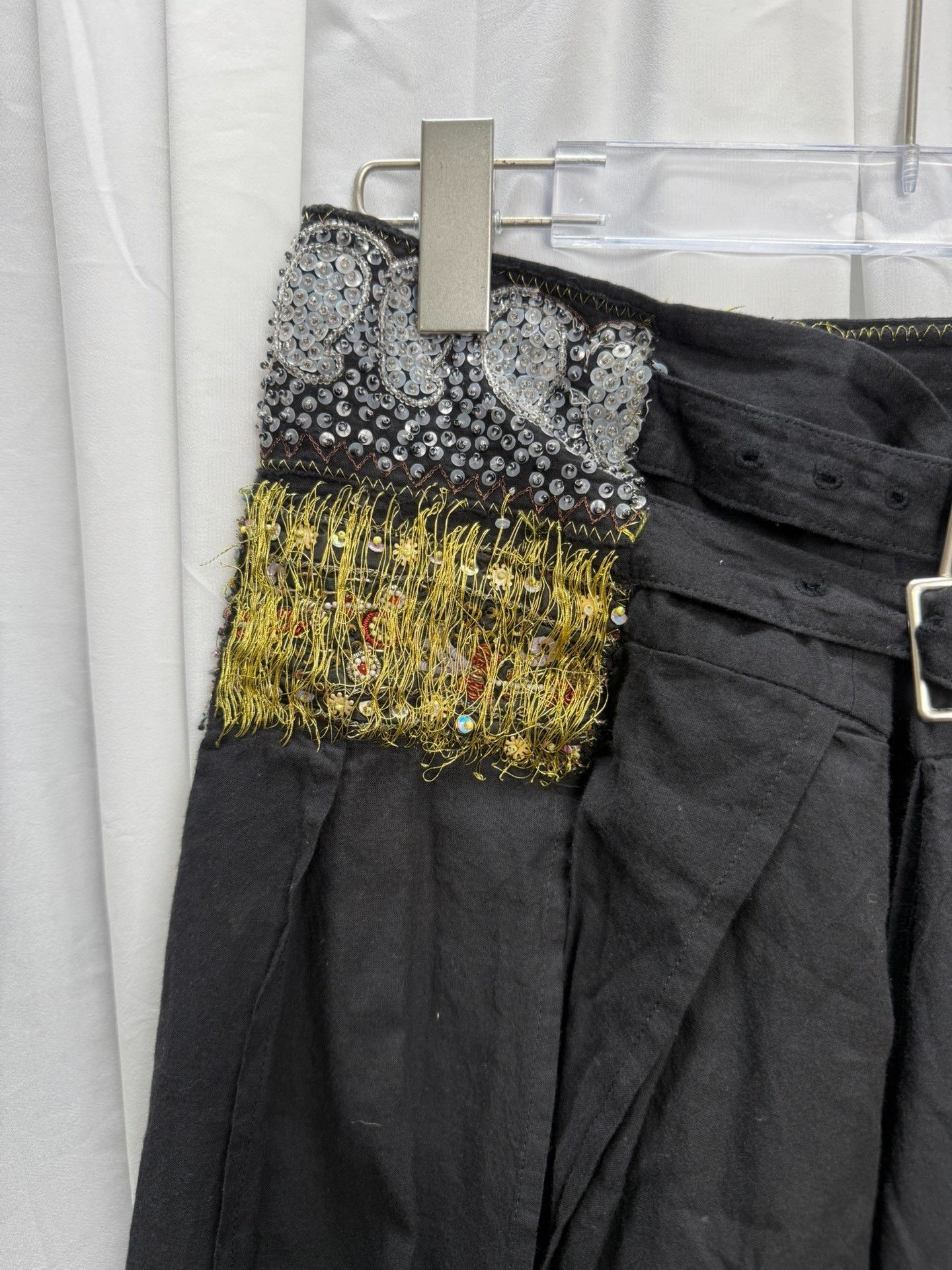 Comme des Garcons Comme des garçons 04SS Metal Decor Skirt Size 26" / US 2 / IT 38 - 2 Thumbnail