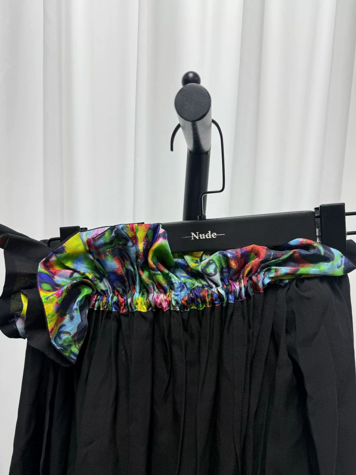 Yohji Yamamoto Yohji Yamamoto Silk Tulle Apron Size 26" / US 2 / IT 38 - 2 Thumbnail