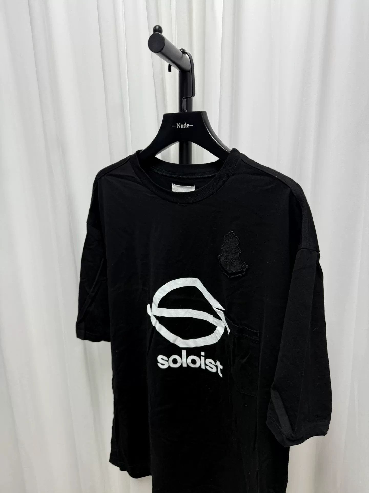 Takahiromiyashita The Soloist. The Soloist Oversized Embroidered Tee Size US M / EU 48-50 / 2 - 2 Thumbnail