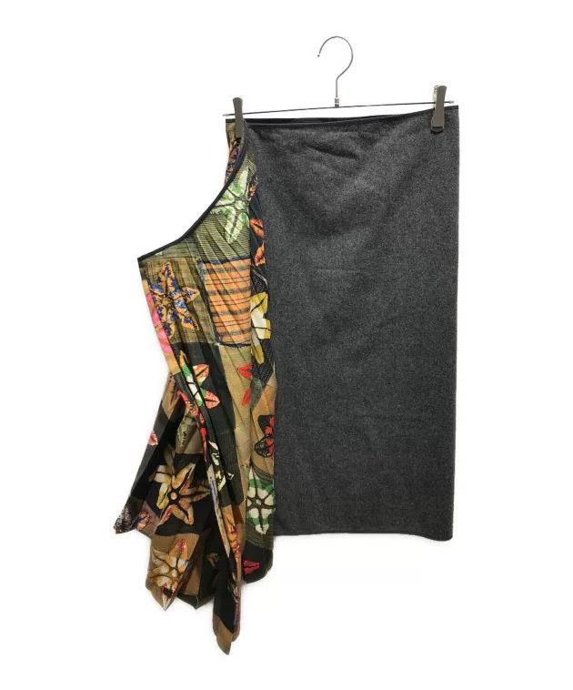 Comme des Garcons Comme des Garcons 1999AW Totem Pop Art Skirt Size 26" / US 2 / IT 38 - 2 Thumbnail