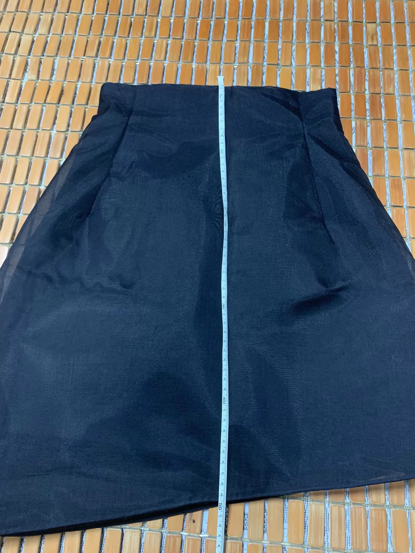 Dior Dior Double-Layer Nylon Diagonal Skirt Size 26" / US 2 / IT 38 - 6 Thumbnail
