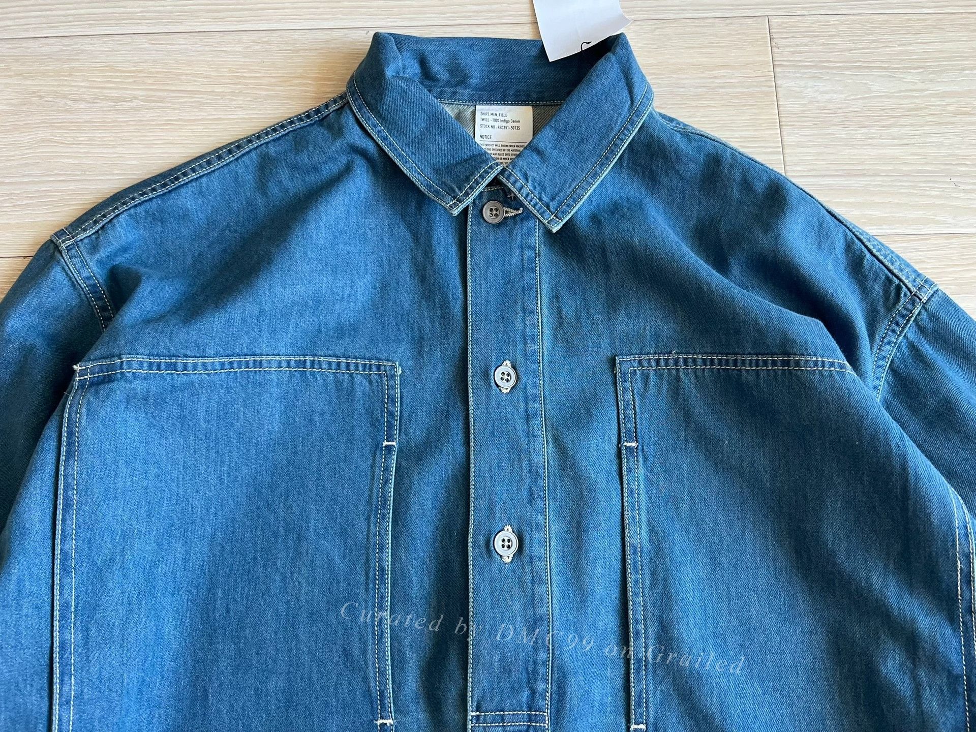 Other Vintage Denim Workwear Loose Jacket Size US M / EU 48-50 / 2 - 2 Thumbnail