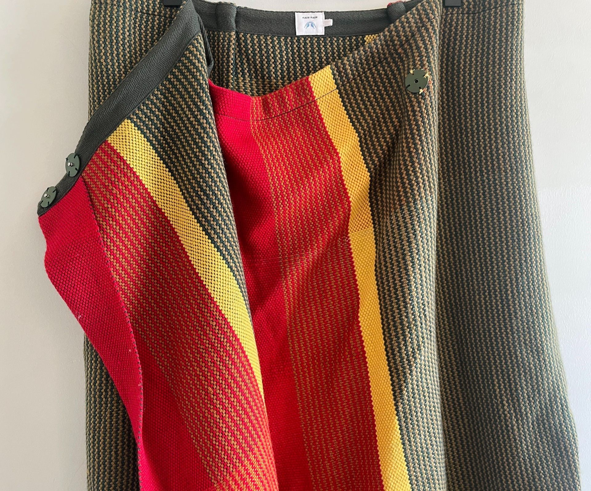 NANGA Naze Naze Wool Multi-Functional Wrap Skirt Size 26" / US 2 / IT 38 - 5 Thumbnail