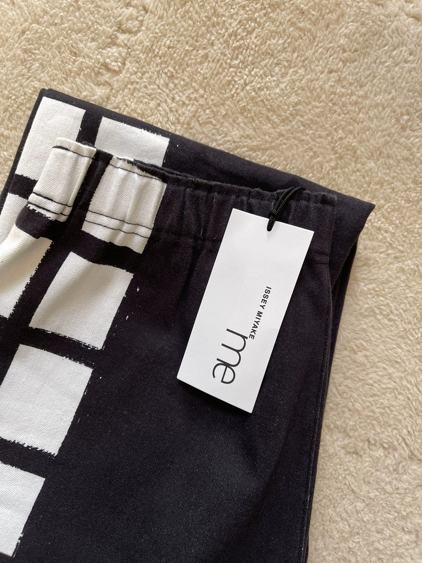 Issey Miyake Issey Miyake Me Black White Pants Size 26" / US 2 / IT 38 - 3 Thumbnail