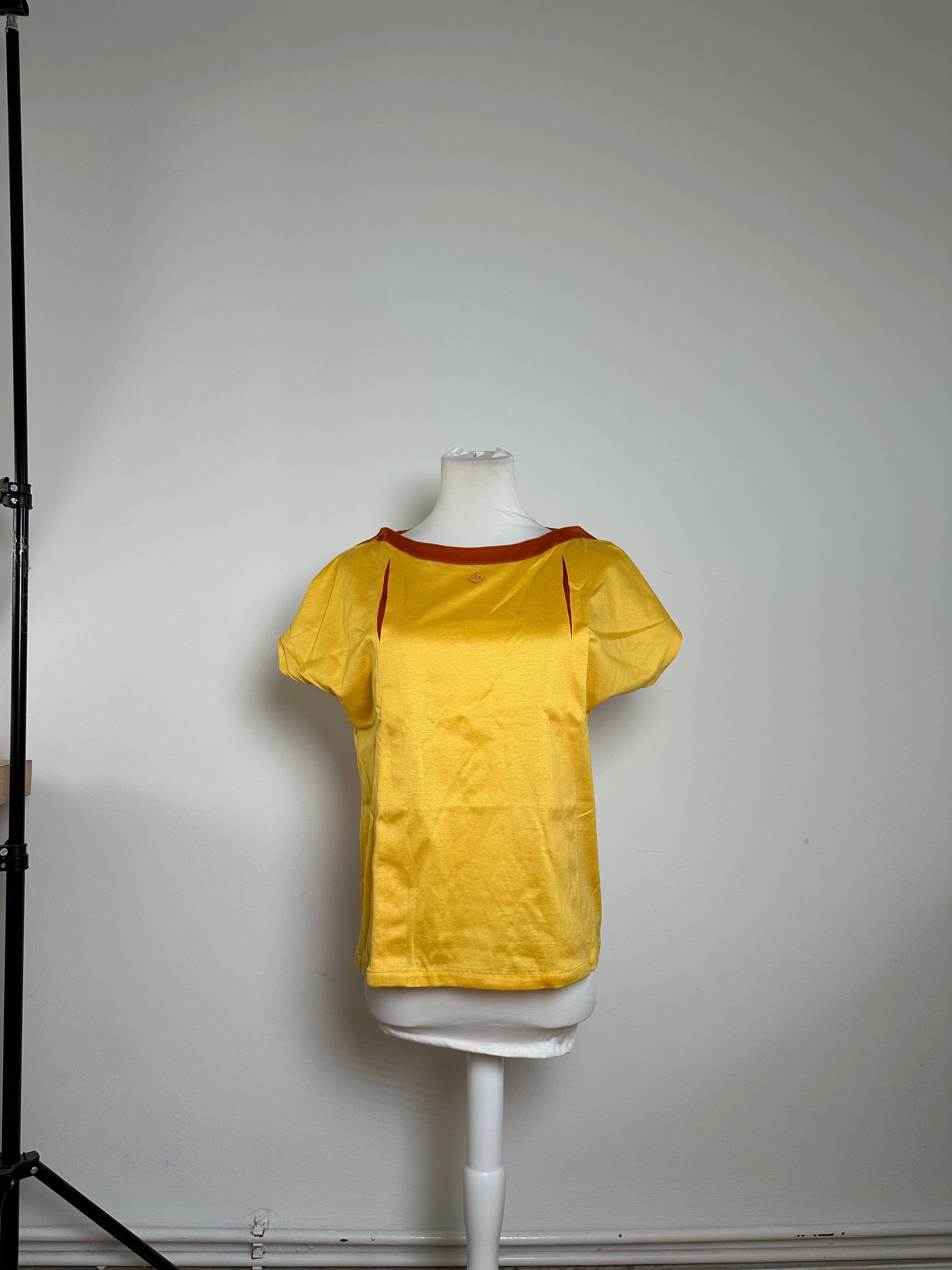 Dior Vintage Cotton T Shirt Yellow Size M / US 6-8 / IT 42-44 - 10 Thumbnail