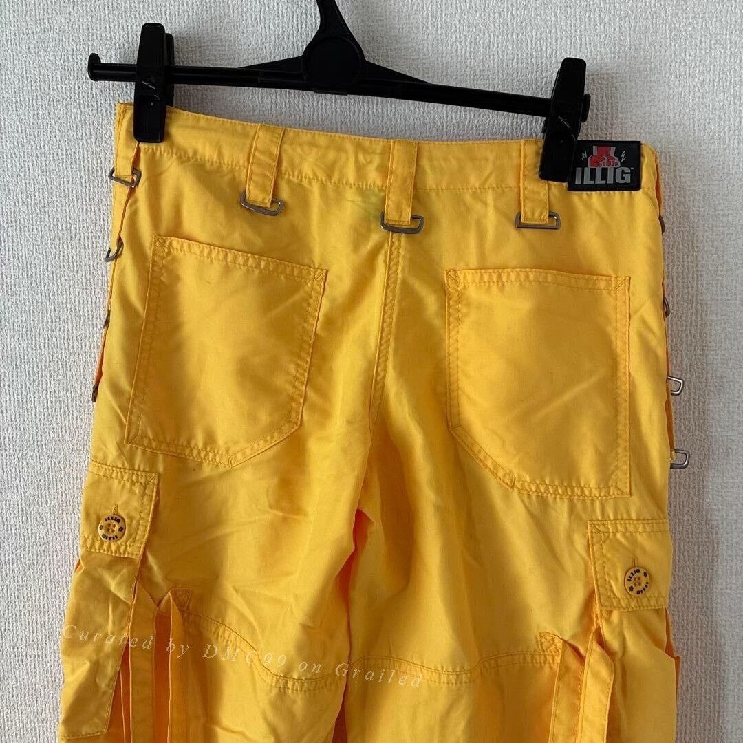 Illest Vintage Y2K Illig Oversize Cargo Pants Size 26" / US 2 / IT 38 - 4 Thumbnail